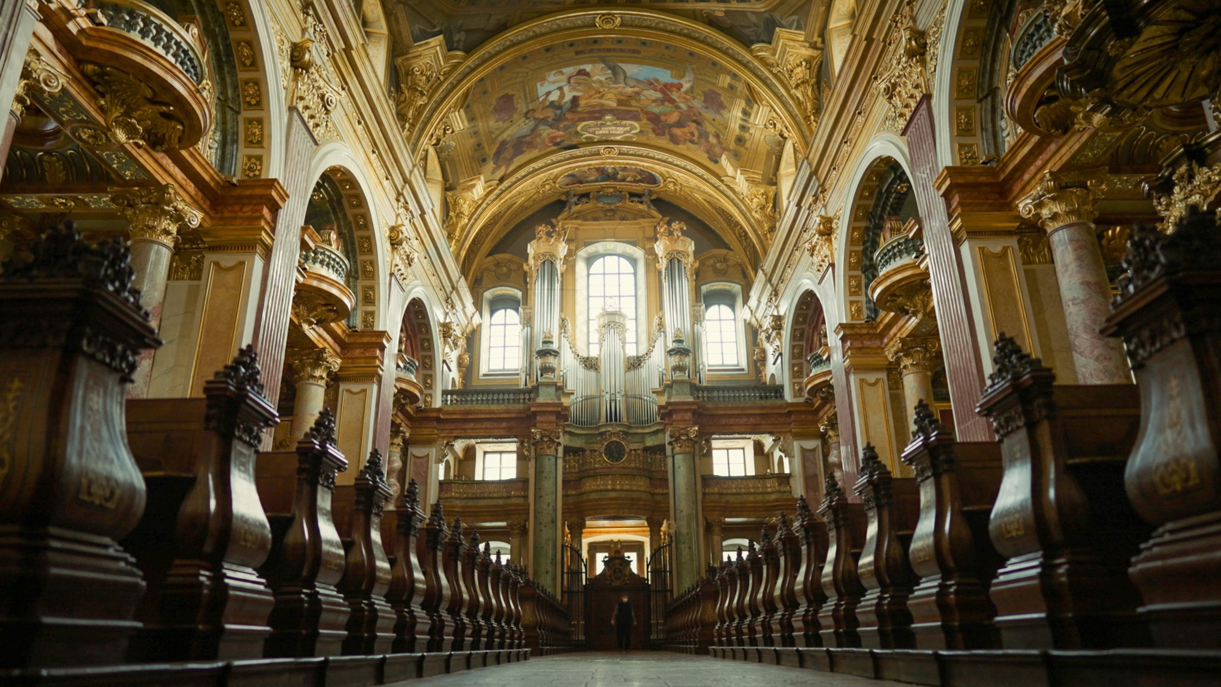 "Ein Fenster zur Vernunft - Die Katholische Aufklärung": Jesuitenkirche, Wien.