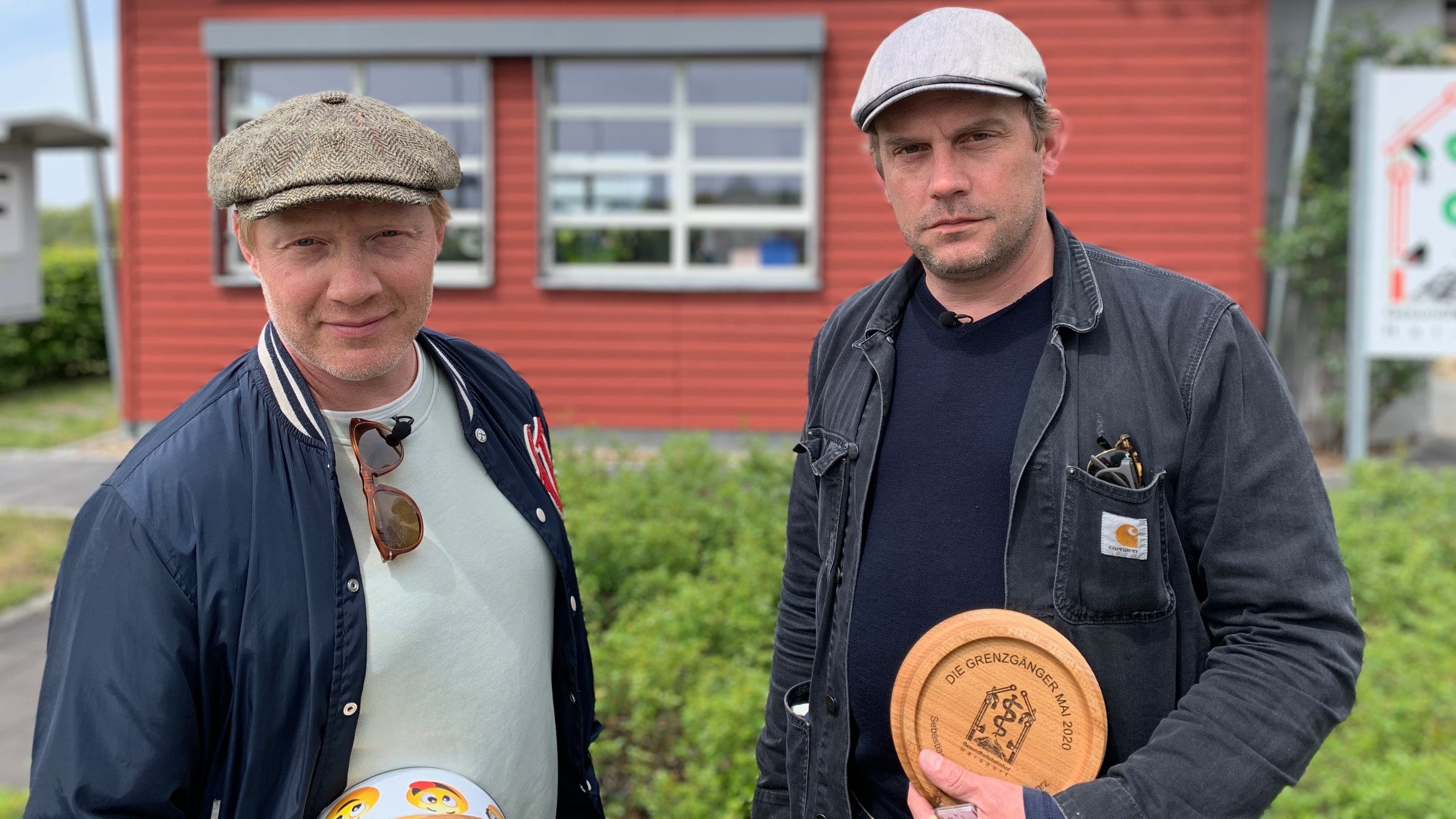 "Bezzel & Schwarz - Die Grenzgängern - Norden": Simon Schwarz (links) und Sebastian Bezzel.