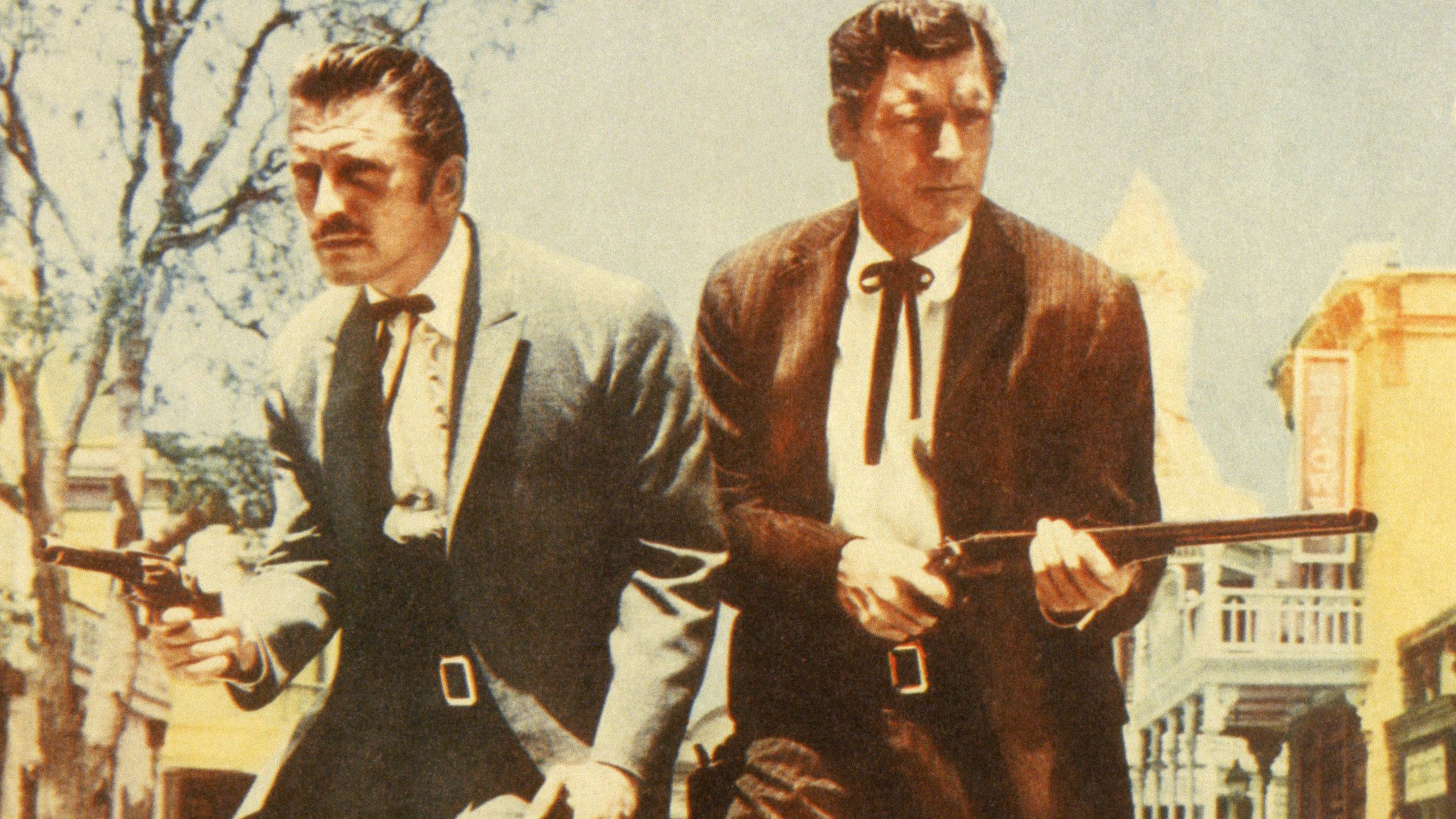 "Zwei rechnen ab": Wyatt Earp (Burt Lancaster, rechts) und Doc Holiday (Kirk Douglas, links) kämpfen Seite an Seite.