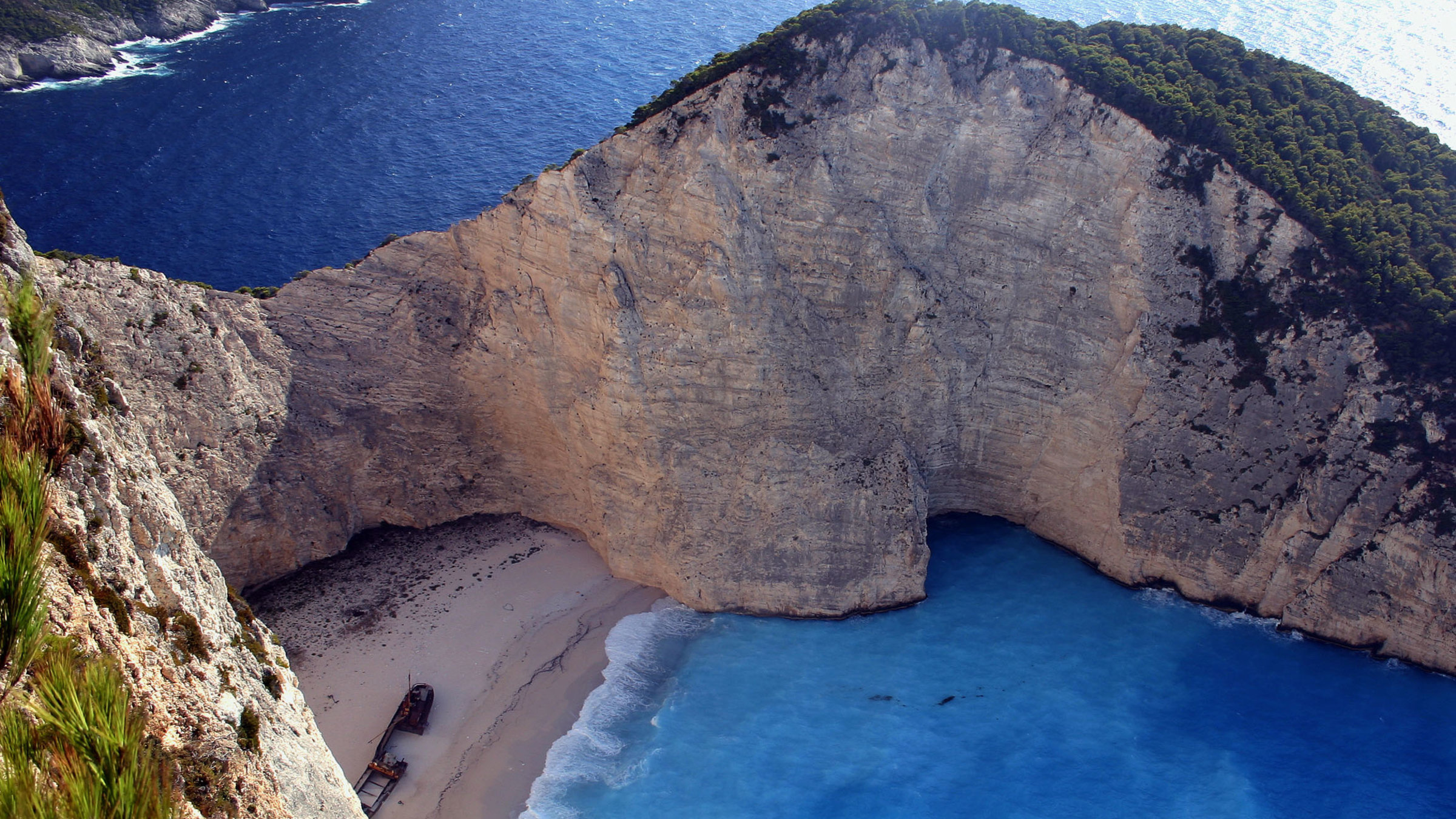 "Griechenland - Von Insel zu Insel im Ionischen Meer": Der Schiffswrack-Strand auf Zakynthos.