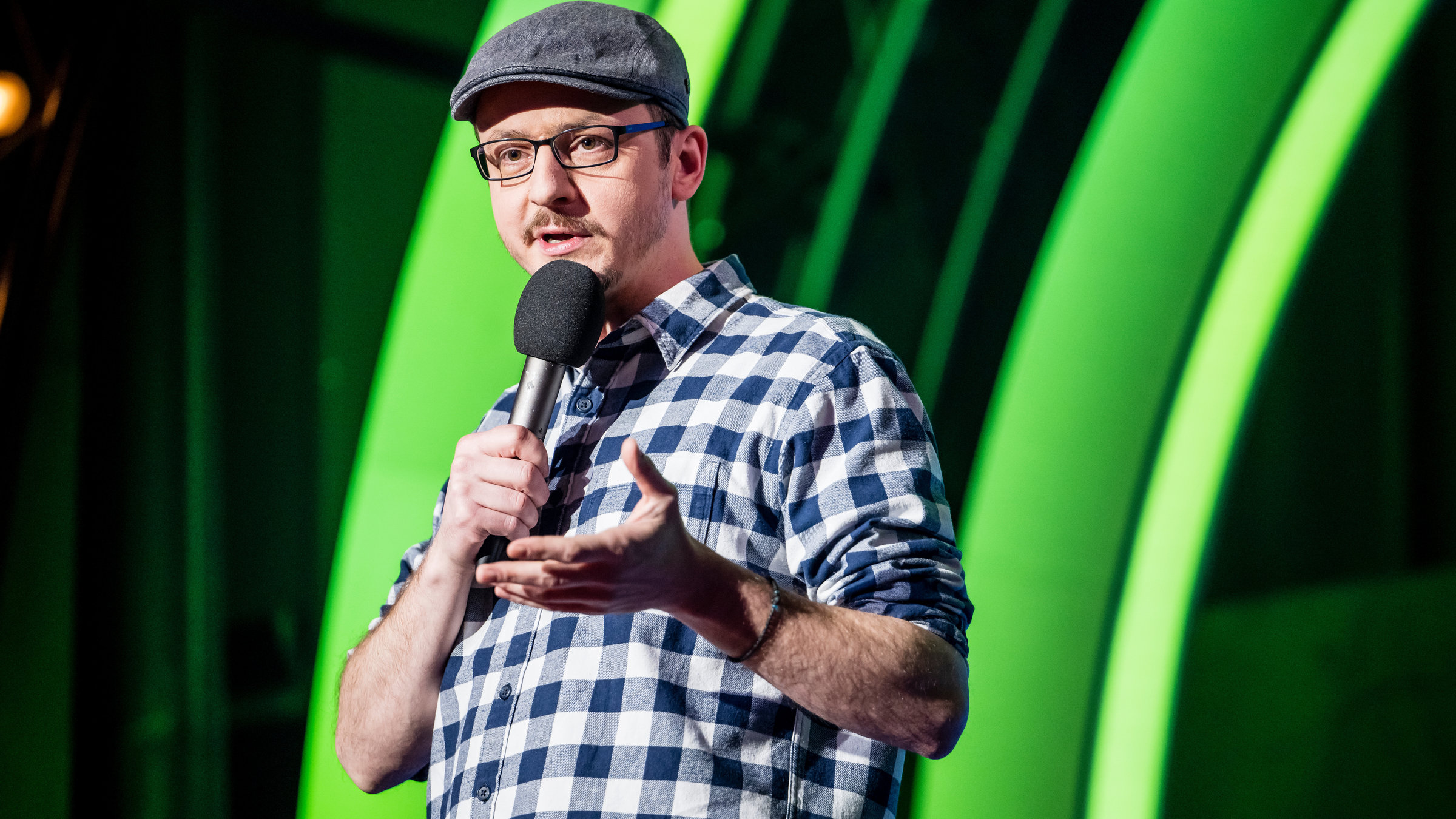 "Stefan Danziger: Dann isset halt so!": Stefan Danziger auf der Bühne.