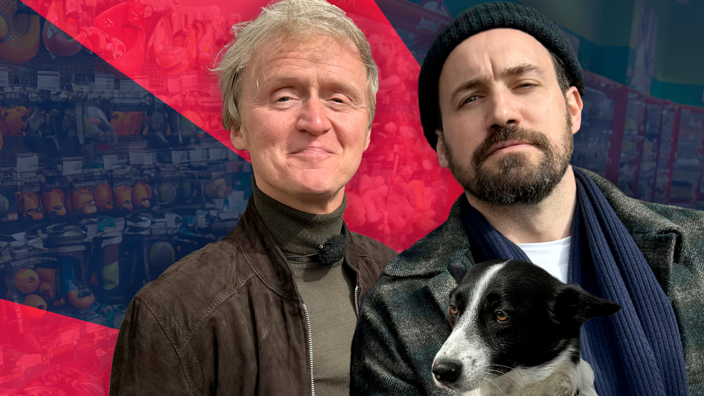 "Kurzstrecke mit Pierre M. Krause - Jan Köppen ist im grünen Bereich": Köppen ins Wasser – äh in die Kurzstrecke. Mit Moderator Jan Köppen (Ninja Warrior, IBES) und seiner Hündin Suki spaziert unser Host Pierre M. Krause durch den Kölner Stadtwald – und trotzdem wird dabei über den Dschungel geredet.