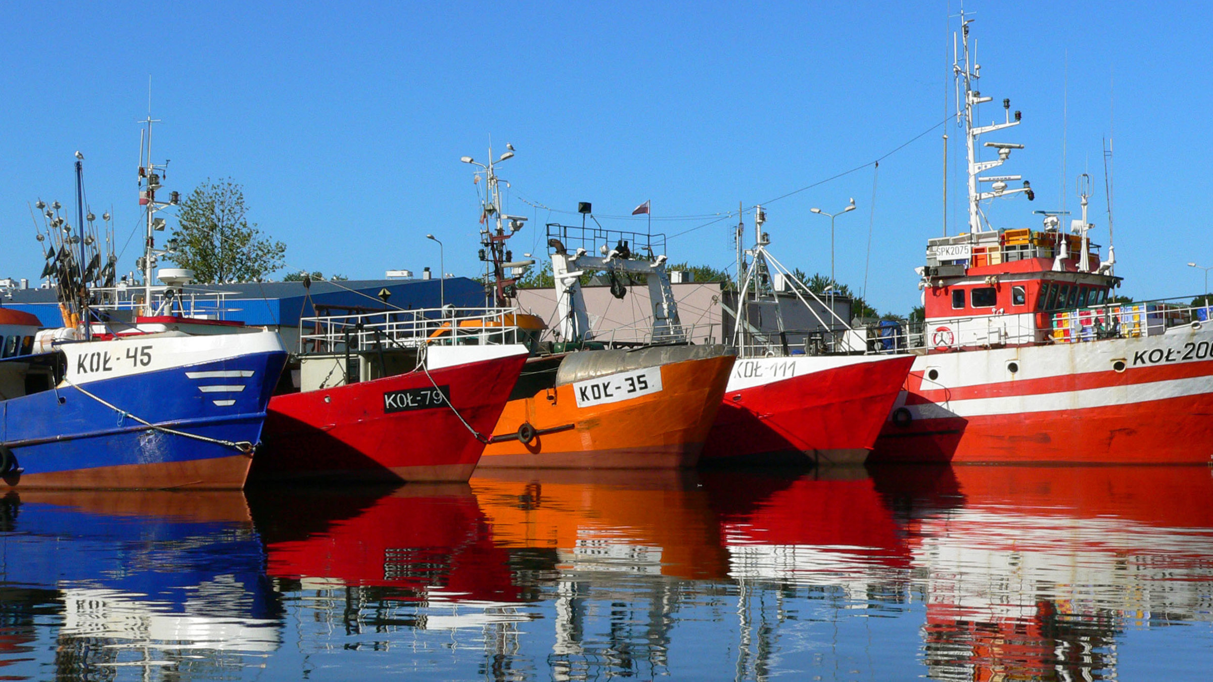 Fischerhafen in Kolobrzeg