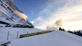 Winterliche Schweiz per Bahn II (1/4)