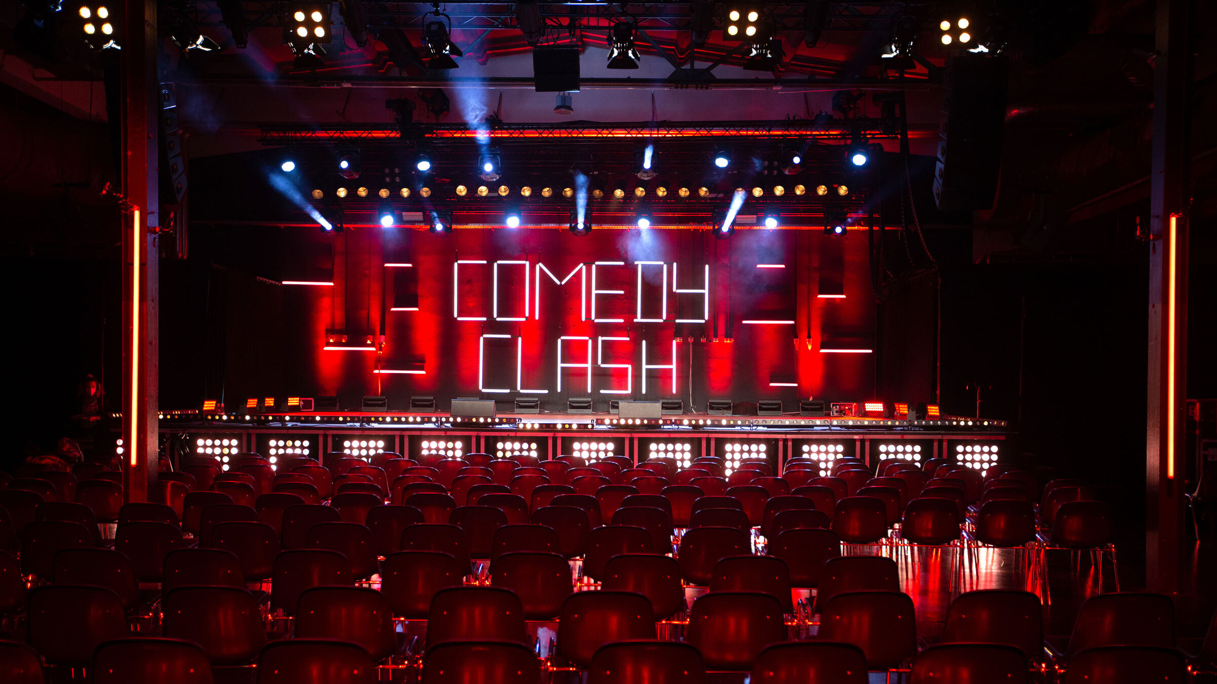 "Comedy Clash - Best of - mit Simon Stäblein, Johannes Floehr, Kawus Kalantar": Simon Stäblein, Johannes Floehr, Kawus Kalantar.