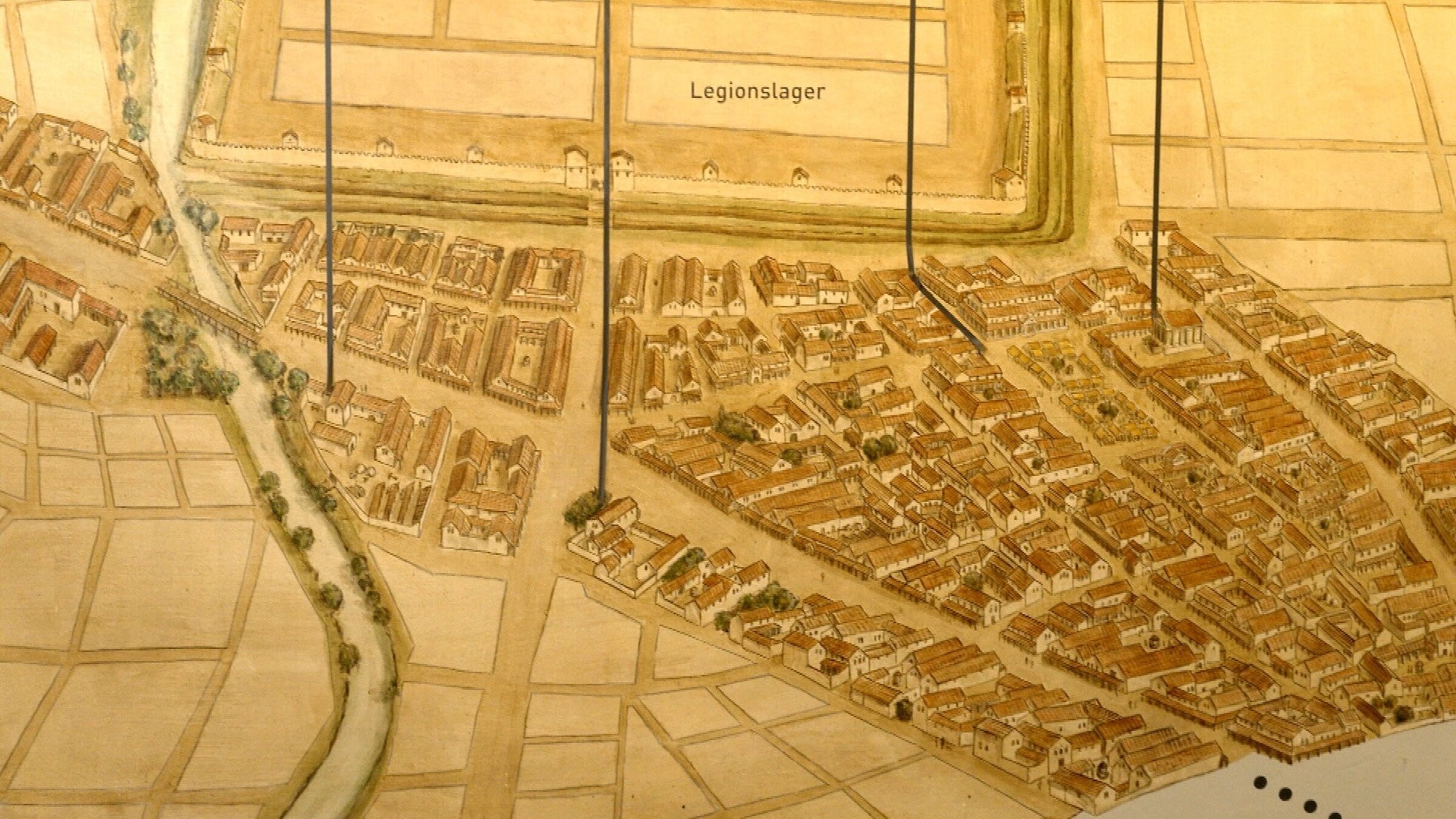 "Das römische Wien": Vindobonas Vorstadt.