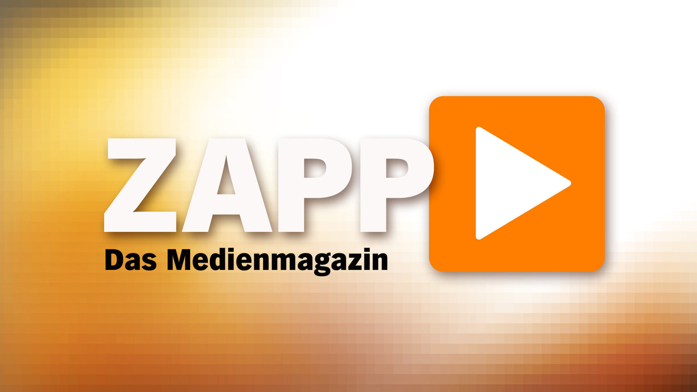 "Zapp - Das Medienmagazin": Sendungslogo.
