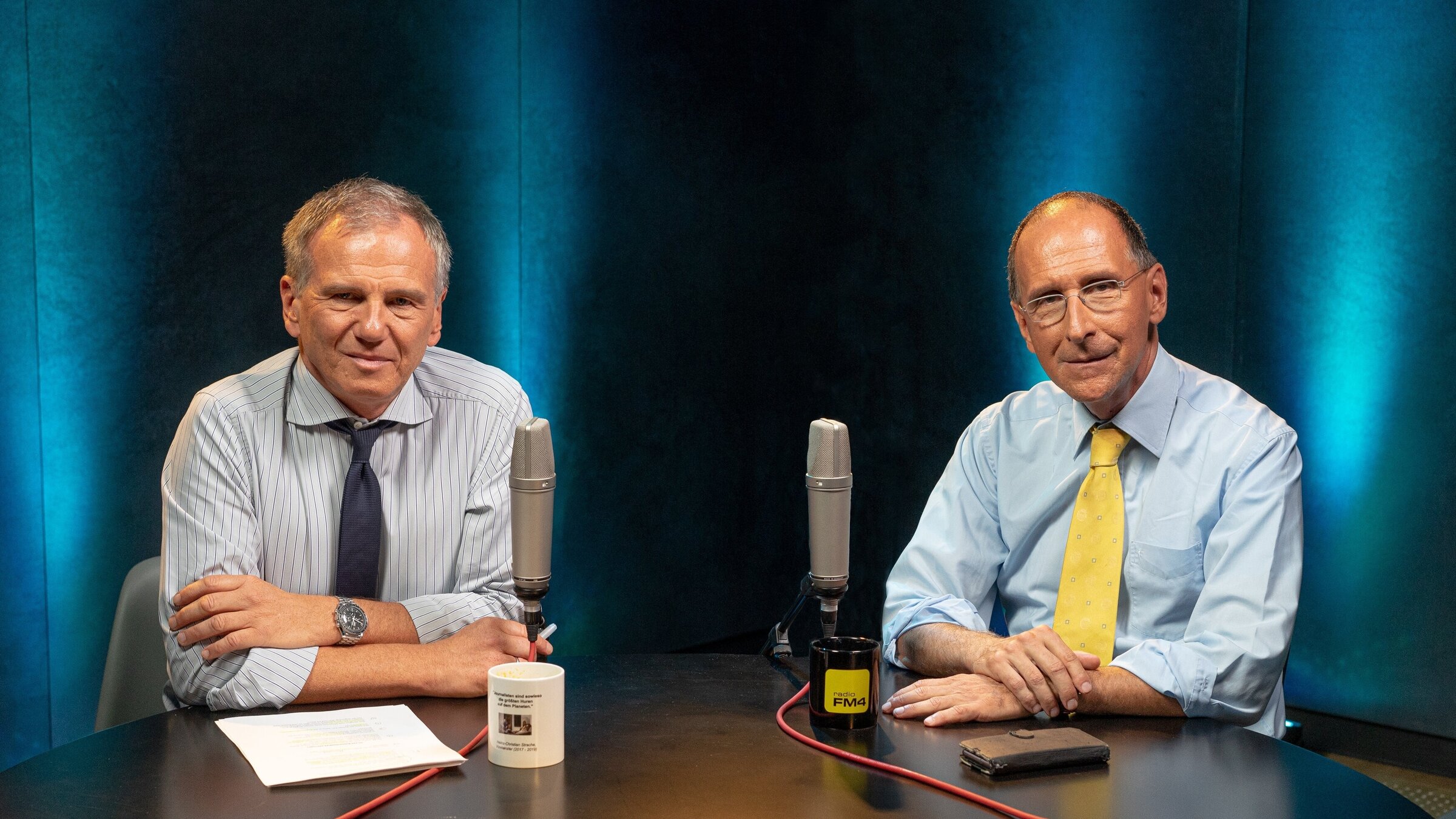 "Der Professor und der Wolf - Politik und Medien": Armin Wolf, Peter Filzmaier