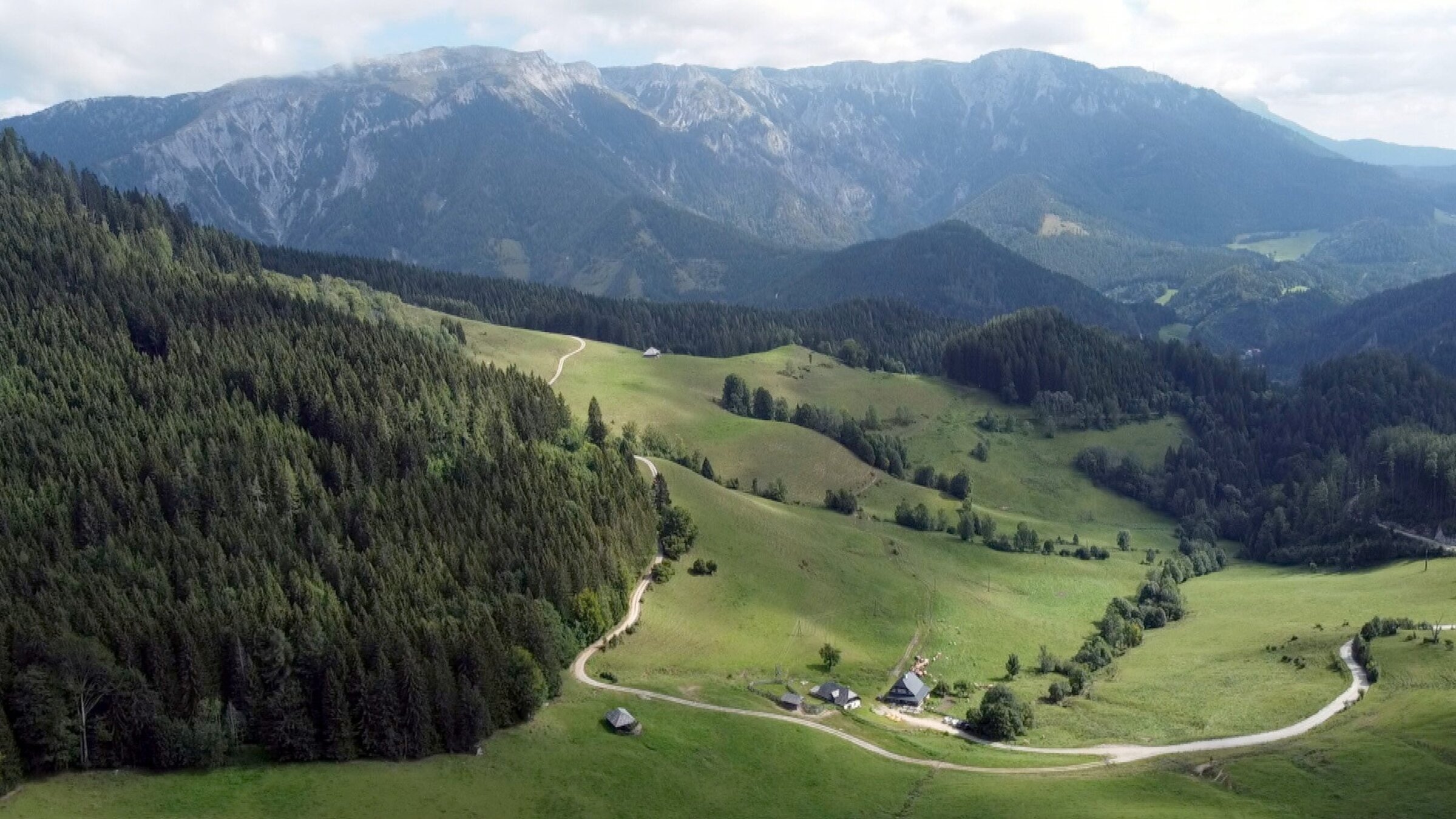 "Wenn der Winter durch das Mürztal zieht": Falkensteinalm.
