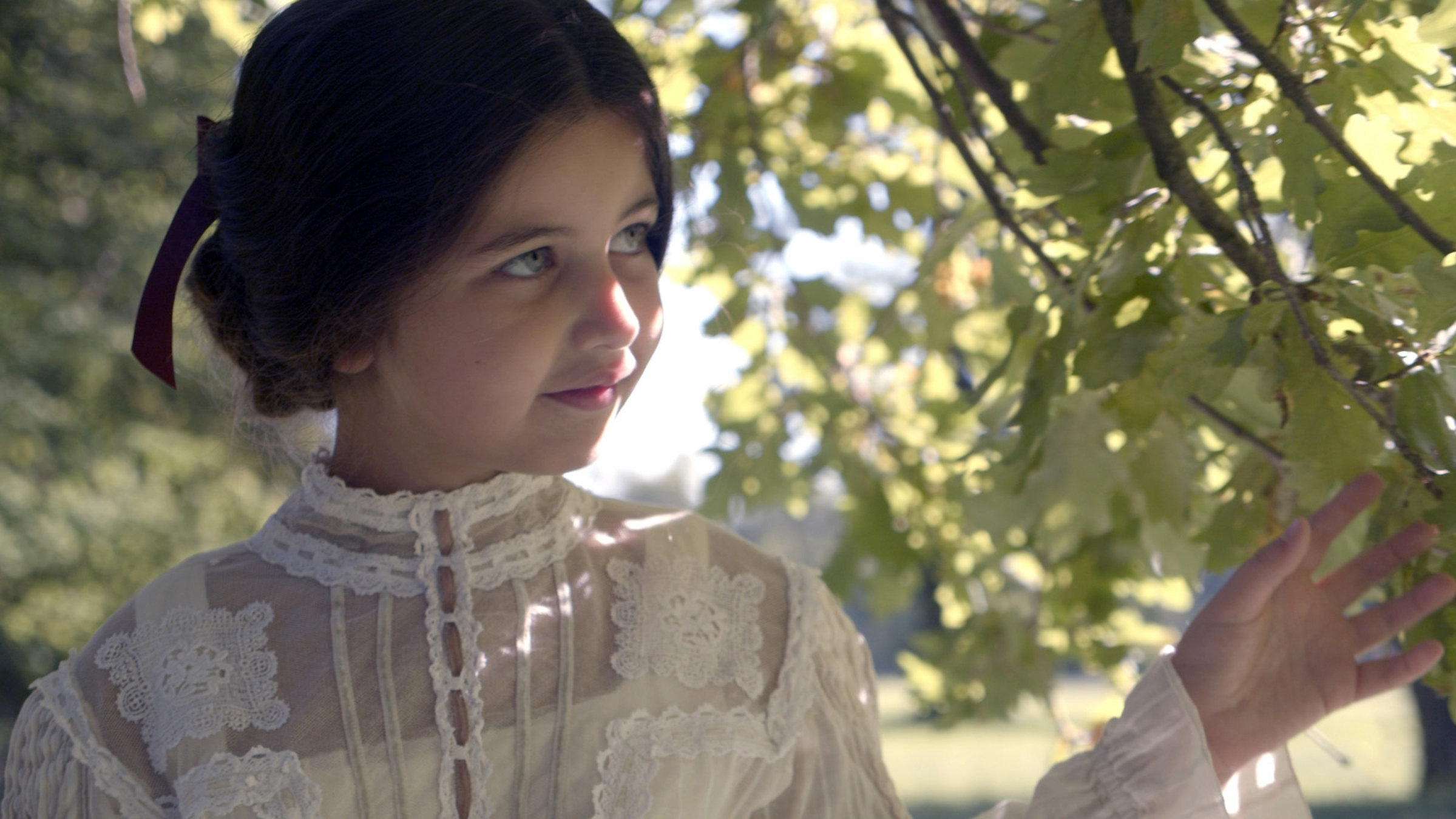 "Sisis Kinderjahre – von Possenhofen nach Wien": Spielszene Sisis als Kind.