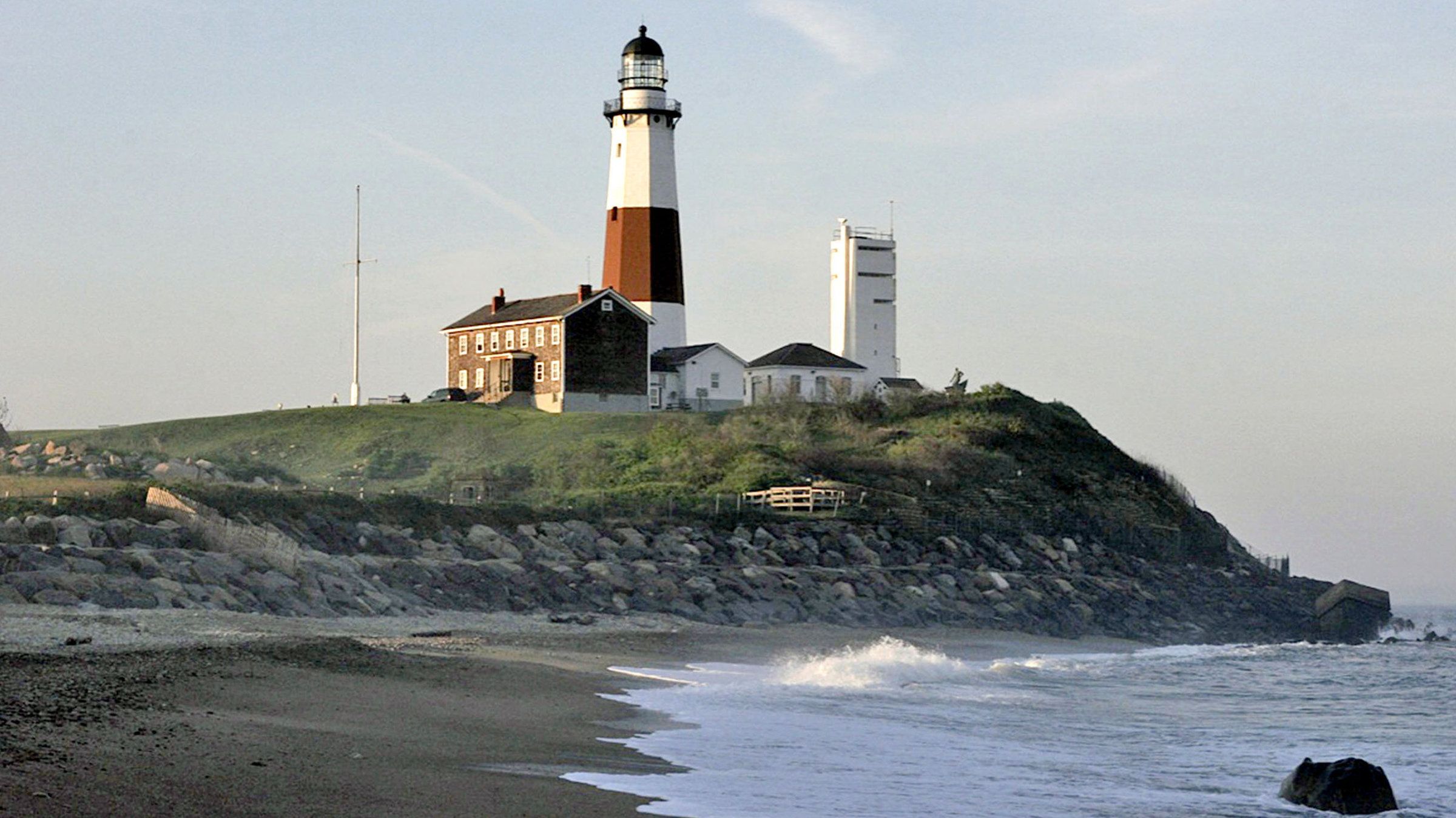 "Die großen Seebäder": Leuchtturm Montauk.