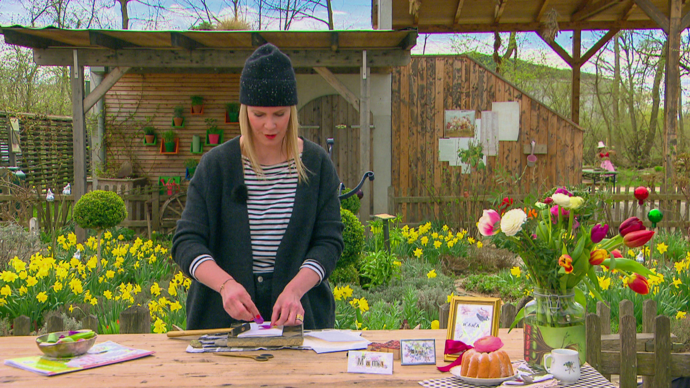 "Natur im Garten: Ein Bauerngarten für alle Sinne" - Kreativgestalterin Sophie Palme.