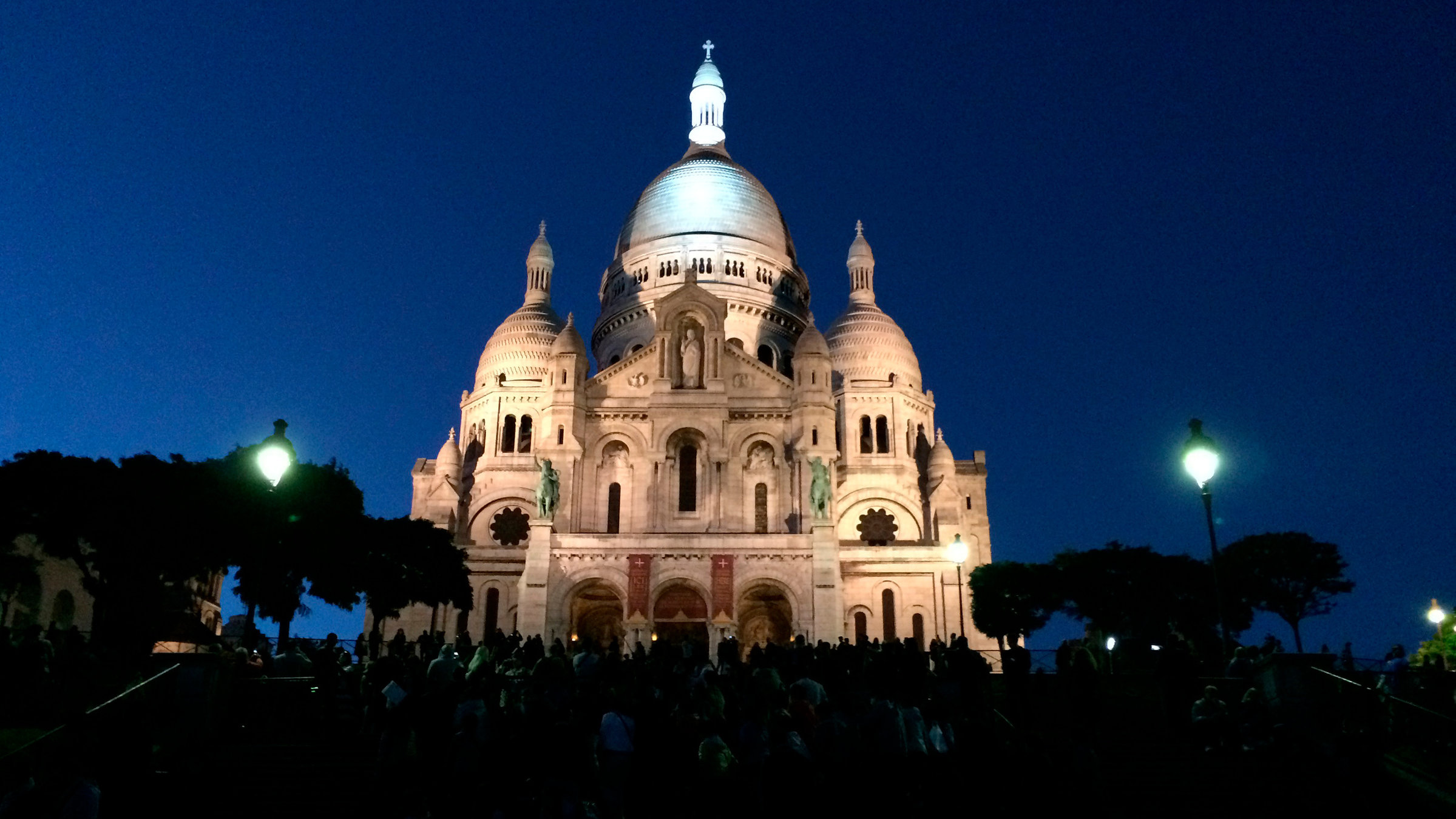 "Frankreich, da will ich hin! Spezial": Sacre Coeur am Abend.