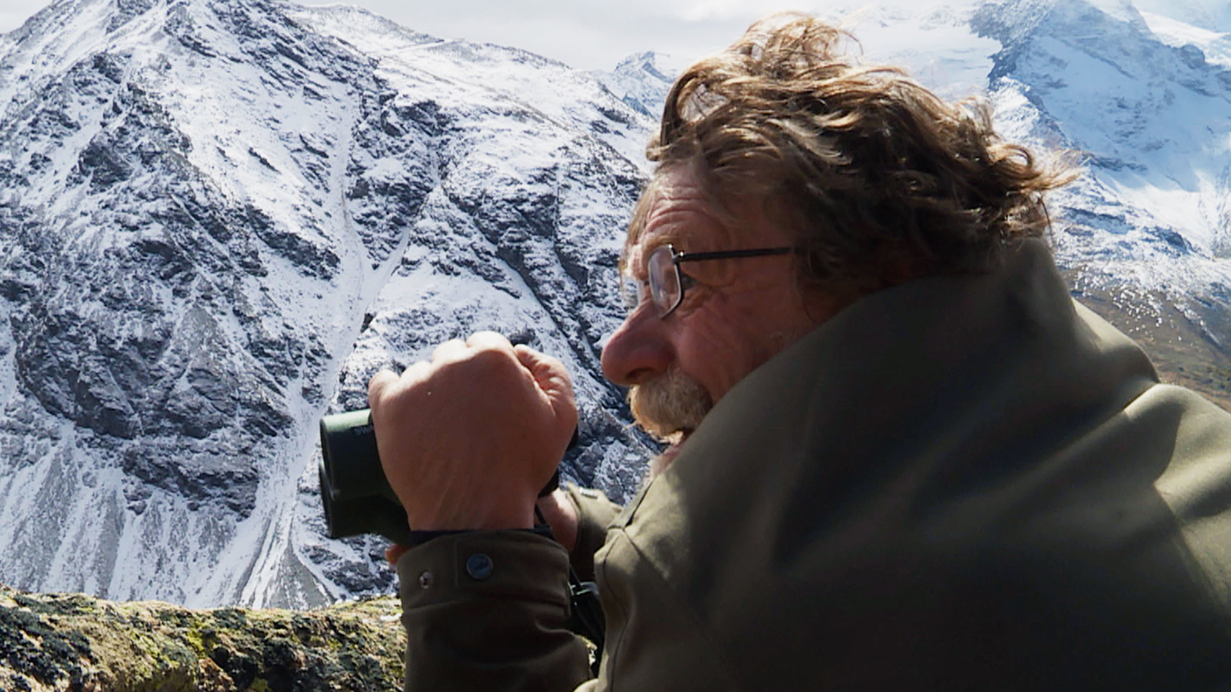 "Herr Jäger und sein Bock" - Domenic Jäger - nicht immer einfach die Steinböcke zu entdecken