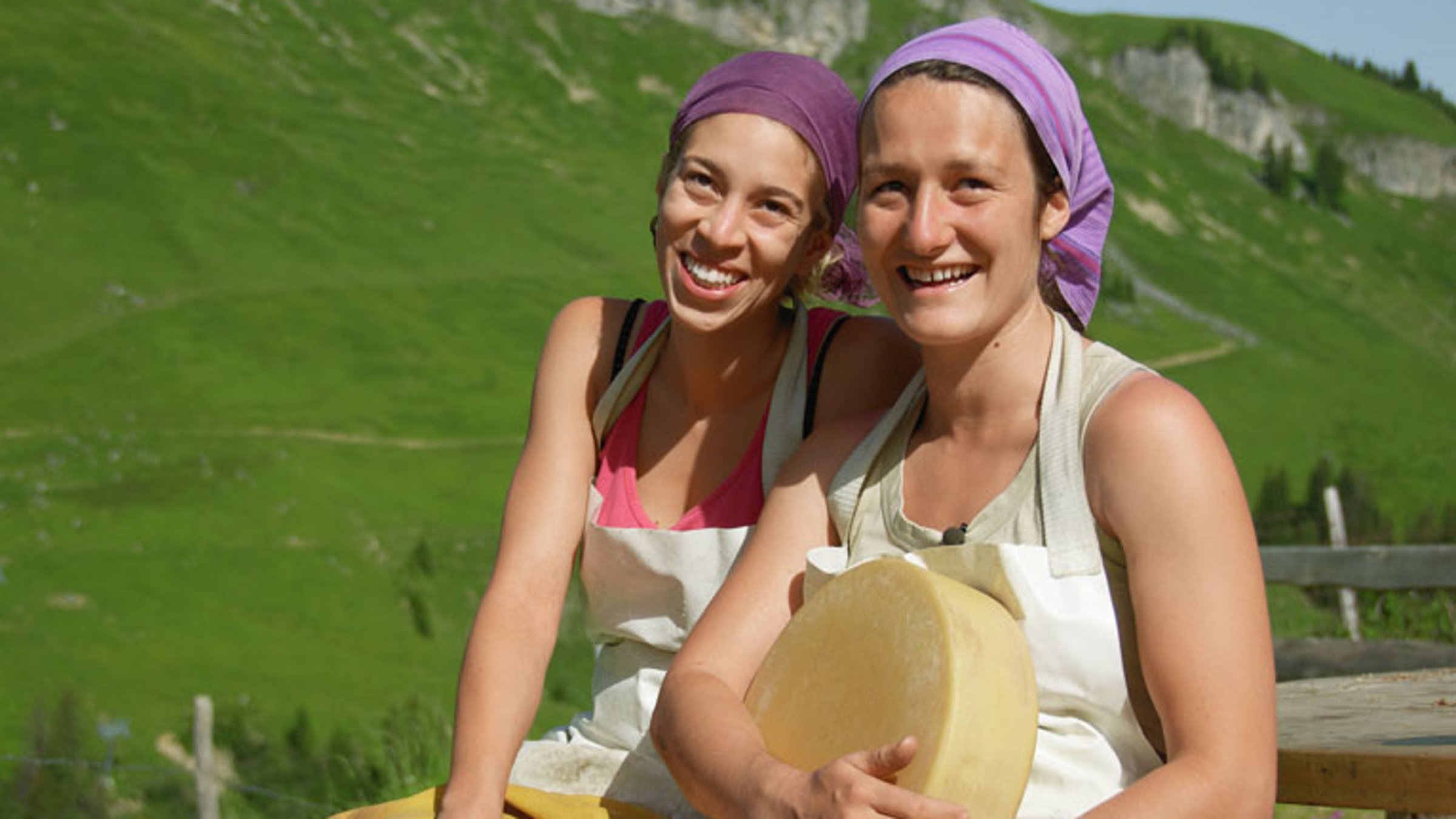 "Ab auf die Alp!" - Selina und Miriam