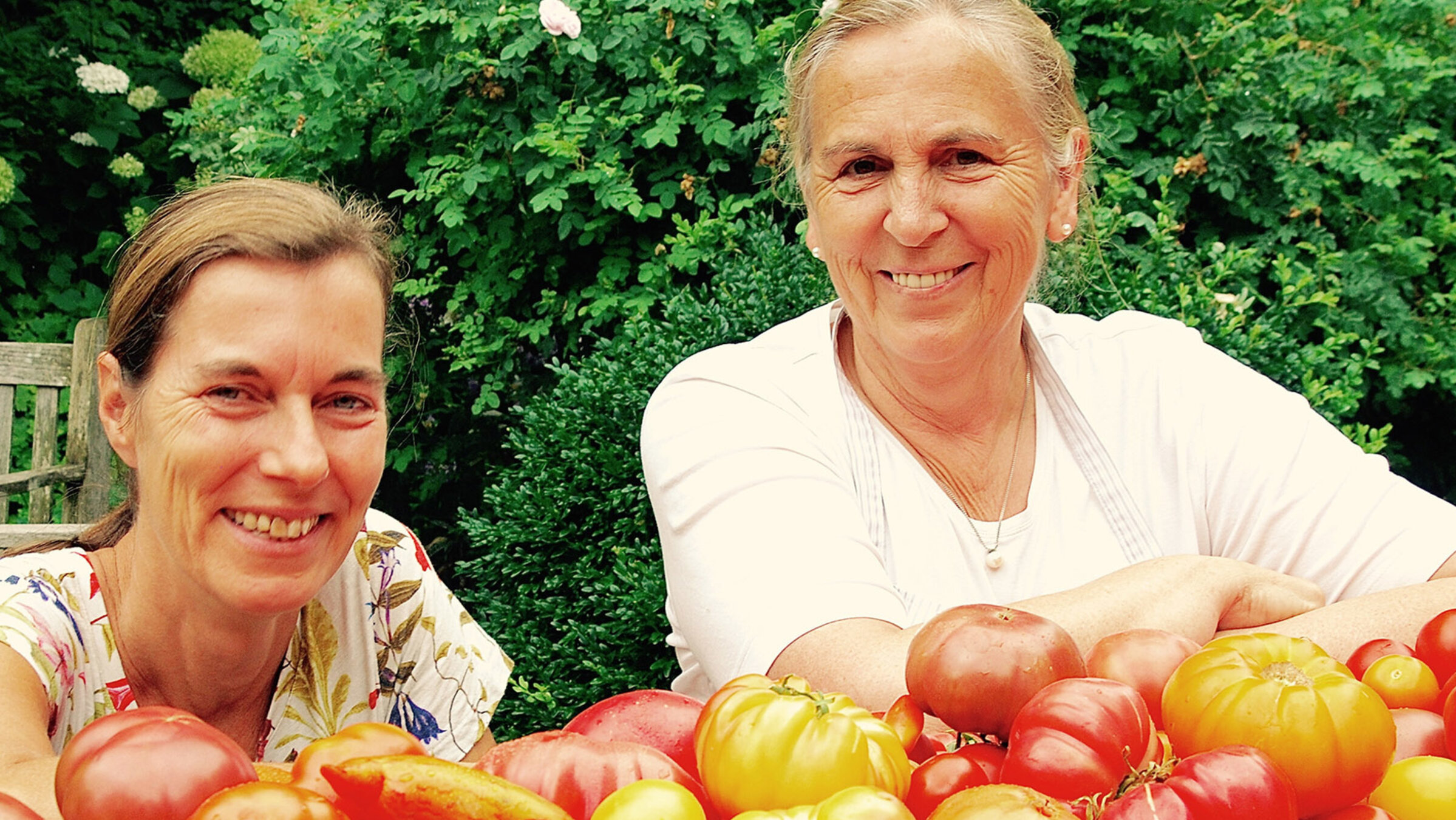 "Zu Tisch ... im Burgenland": Die „Tomatenfreundinnen“
Margarethe Triebaumer und Annette Hofmann aus dem Burgenland setzen sich für alte Tomatensorten ein.
