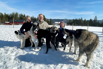 Schlittenhunde statt Finanz-Karriere –<br/>Ein Ex-Banker in Norwegen