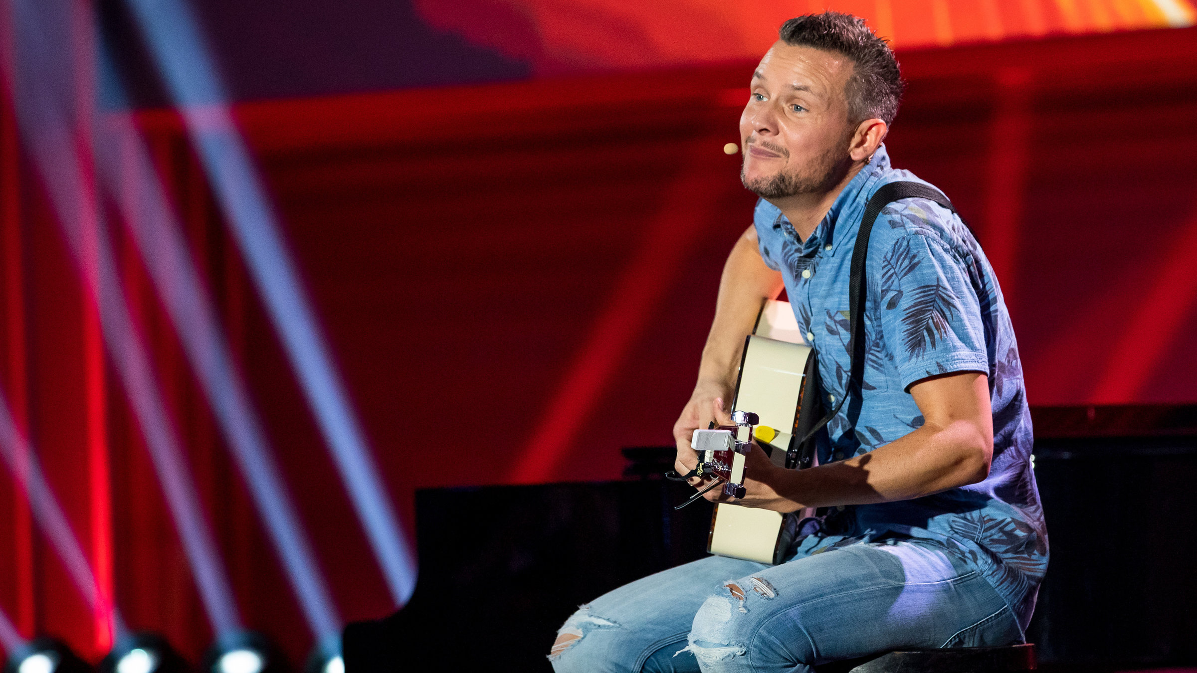 "Tobias Mann: Chaos": Tobias Mann auf der Bühne