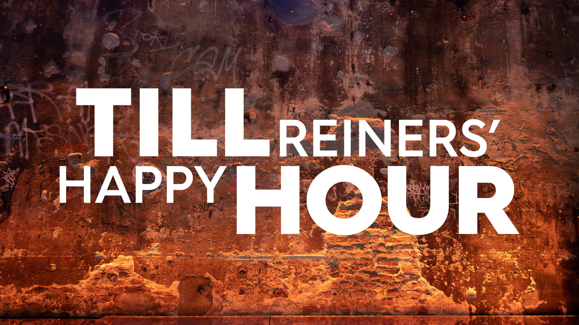 "Till Reiners' Happy Hour": Sendungslogo
