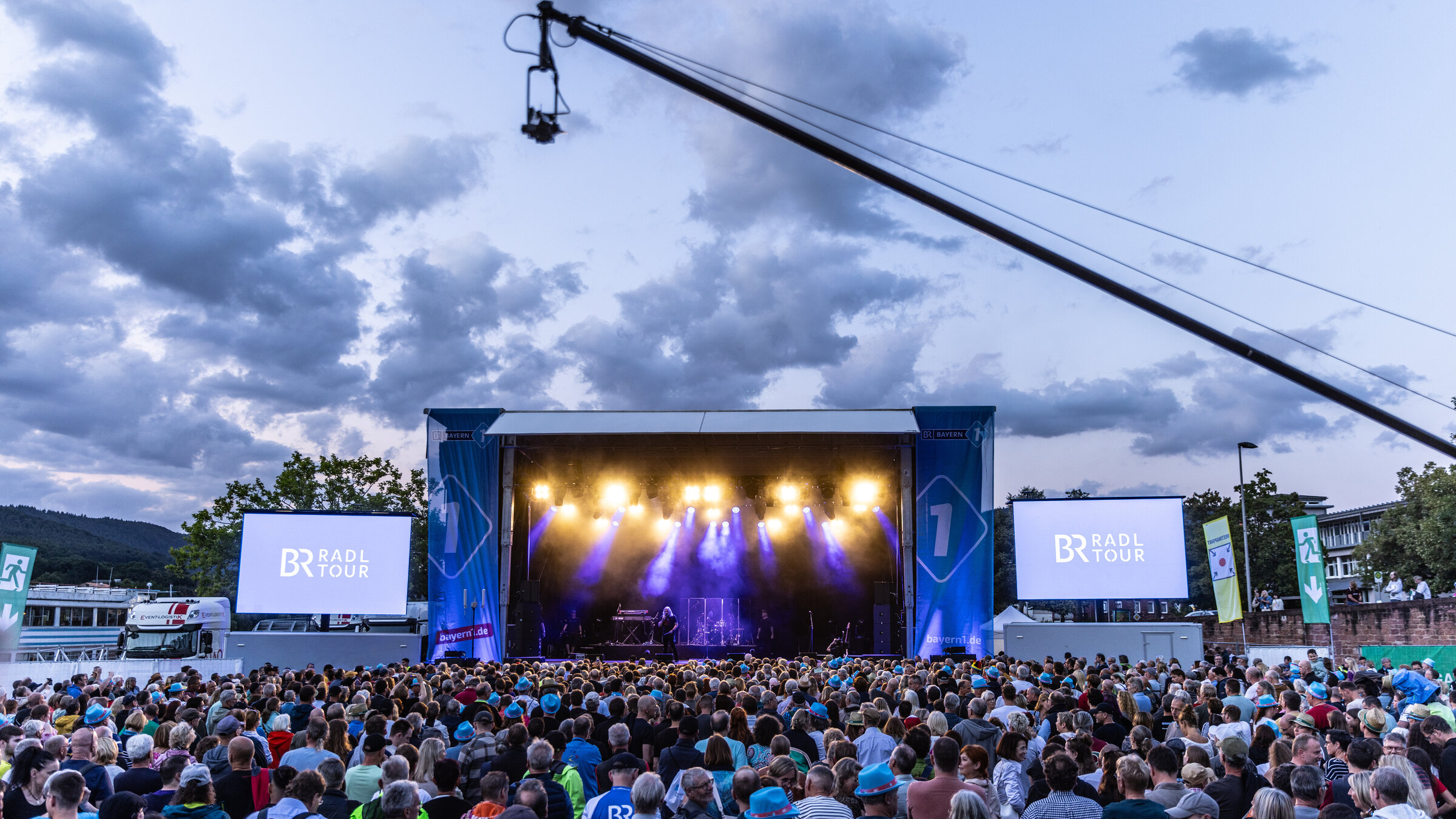 "Midge Ure": BAYERN 1-Abend in Miltenberg: Midge Ure.