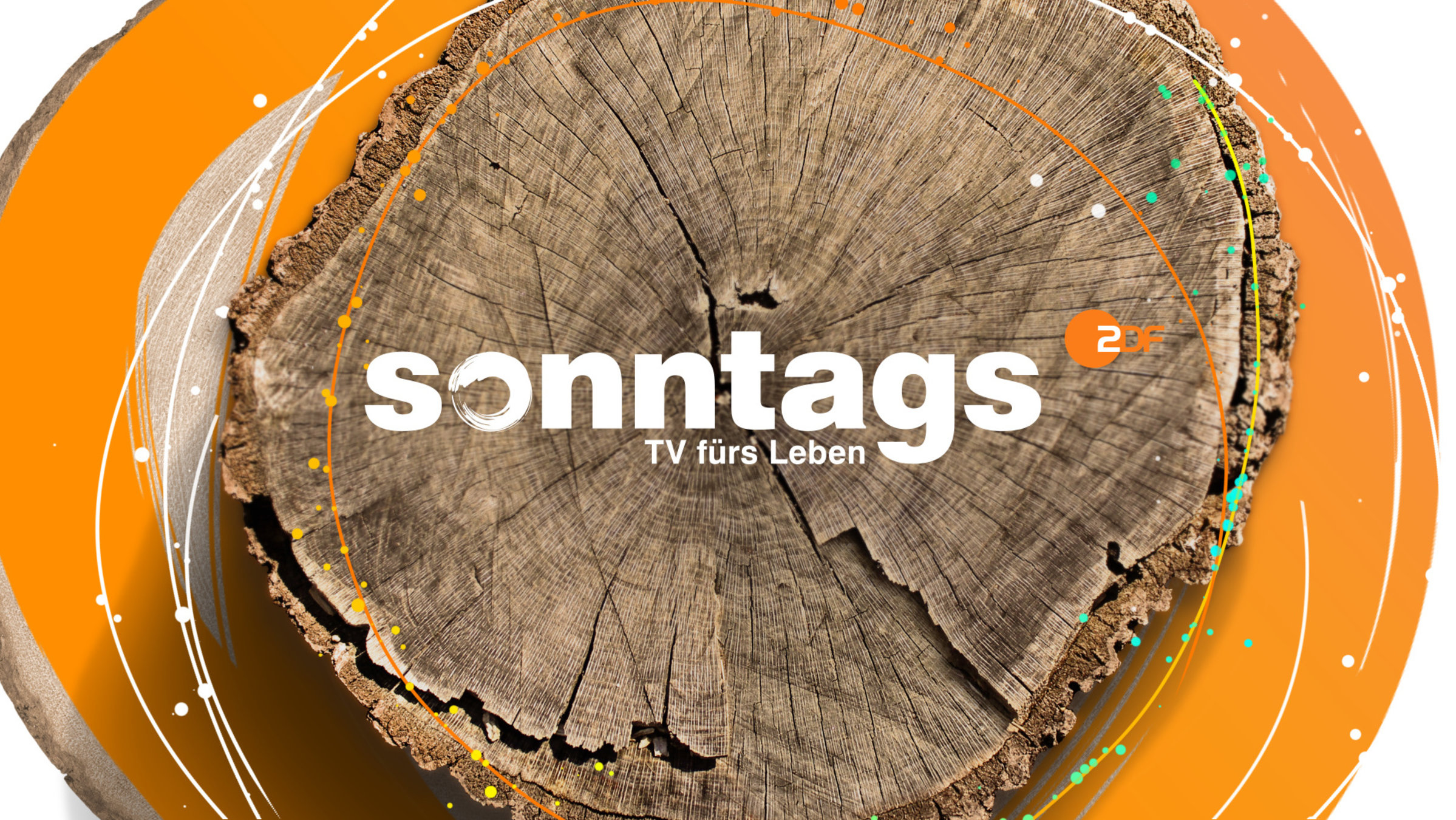"sonntags": Sendungslogo