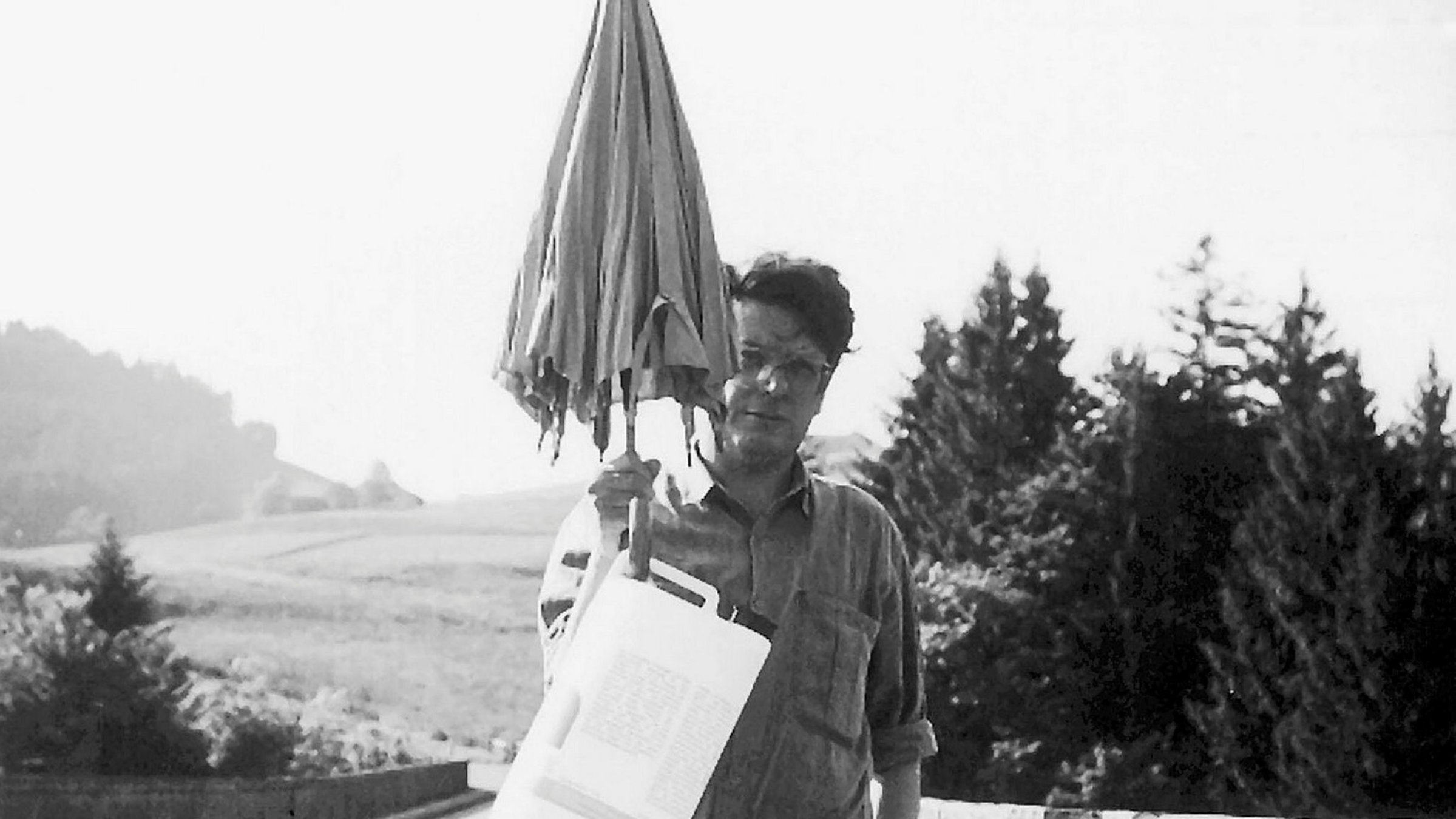 "Signers Koffer": Roman Signer.