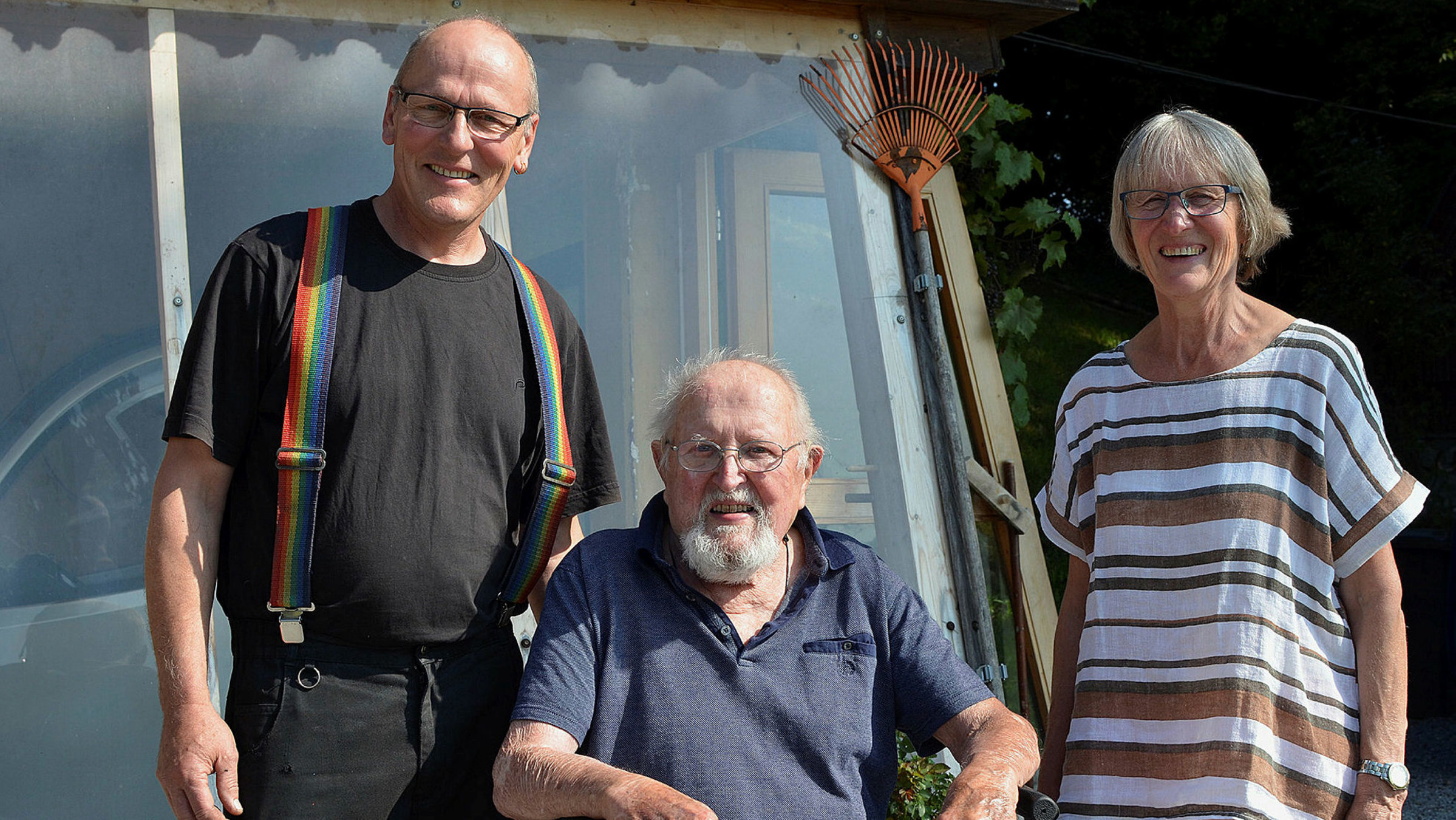 "Von Sorge und Fürsorge - wenn die Eltern alt werden": Beni Burkart, Willi Burkart und Theres Voser