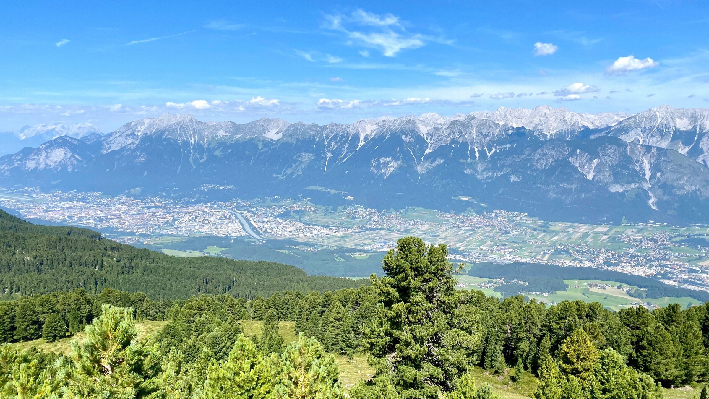"Vom Karwendel in die Tuxer Alpen": Region Hall Wattens.