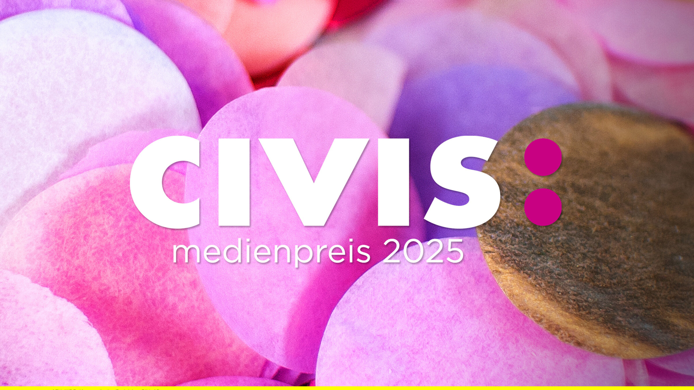 "Civis Medienpreis 2025": CIVIS Medienpreis für Integration und kulturelle Vielfalt in Europa.