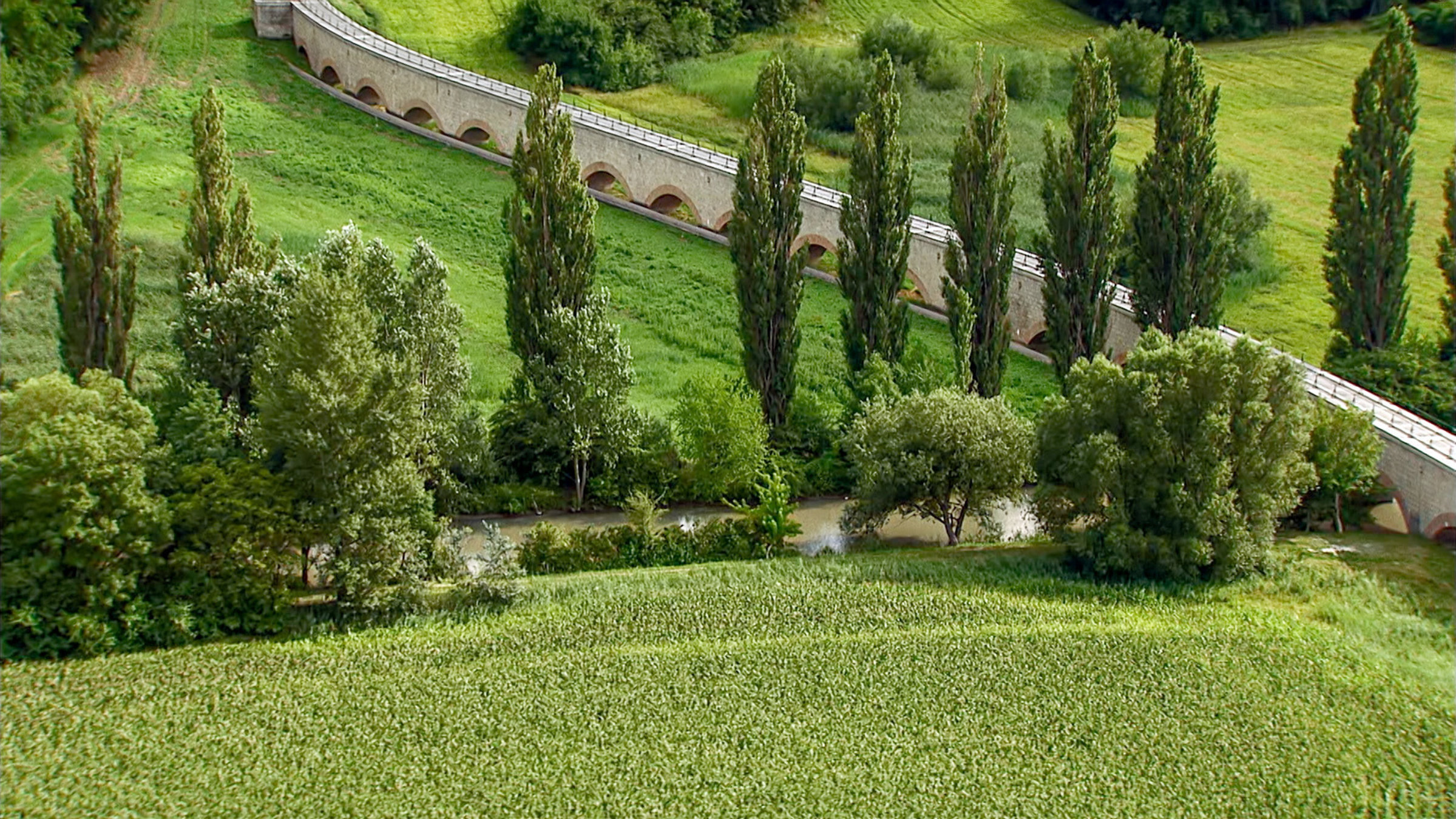 "Über Österreich - Die vierte Erkundung: Der Osten": Hochquellenleitung Leobersdorf