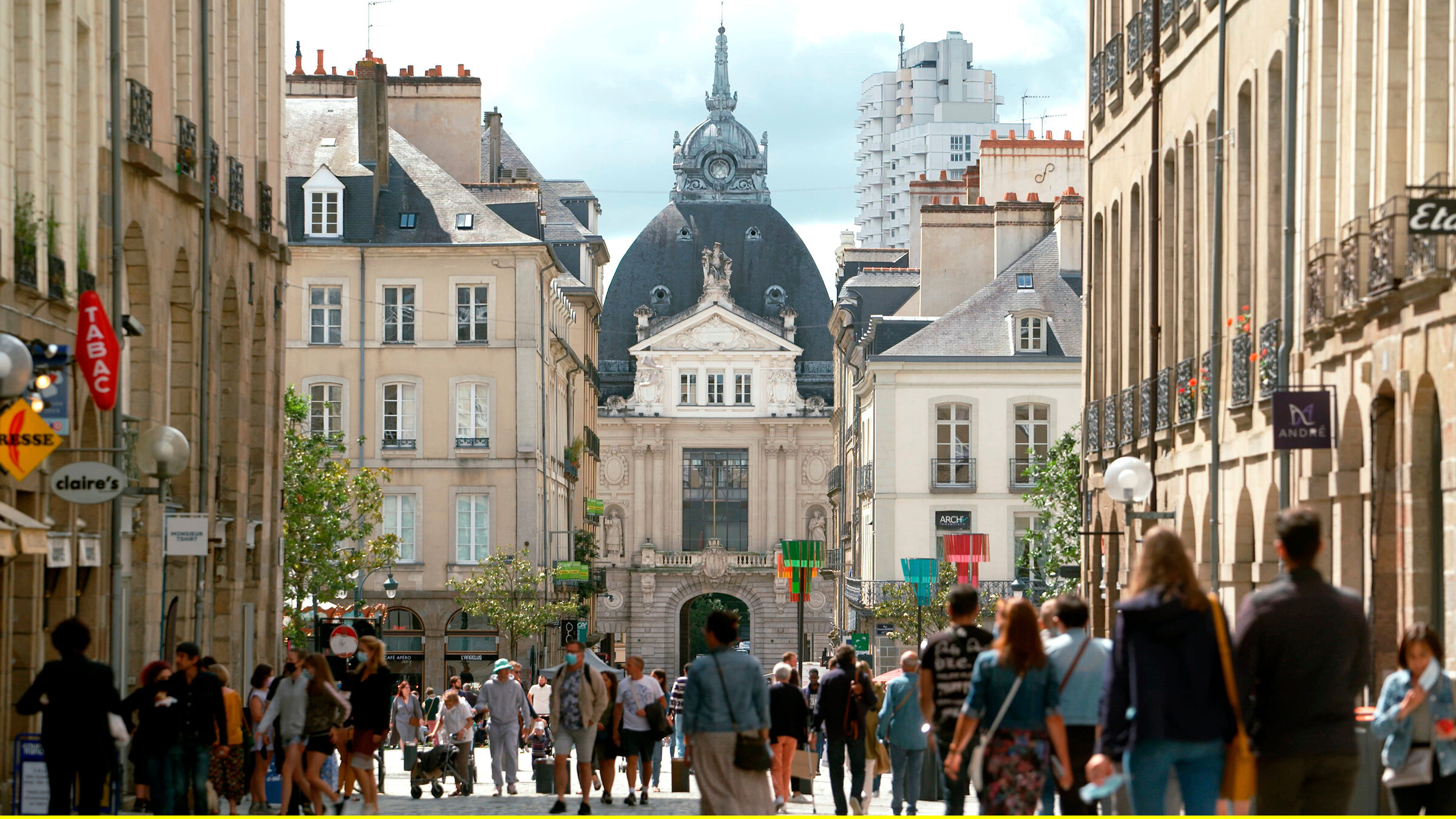 "Die Bretagne - Frankreichs rauer Westen": Rennes, die Hauptstadt der Bretagne.