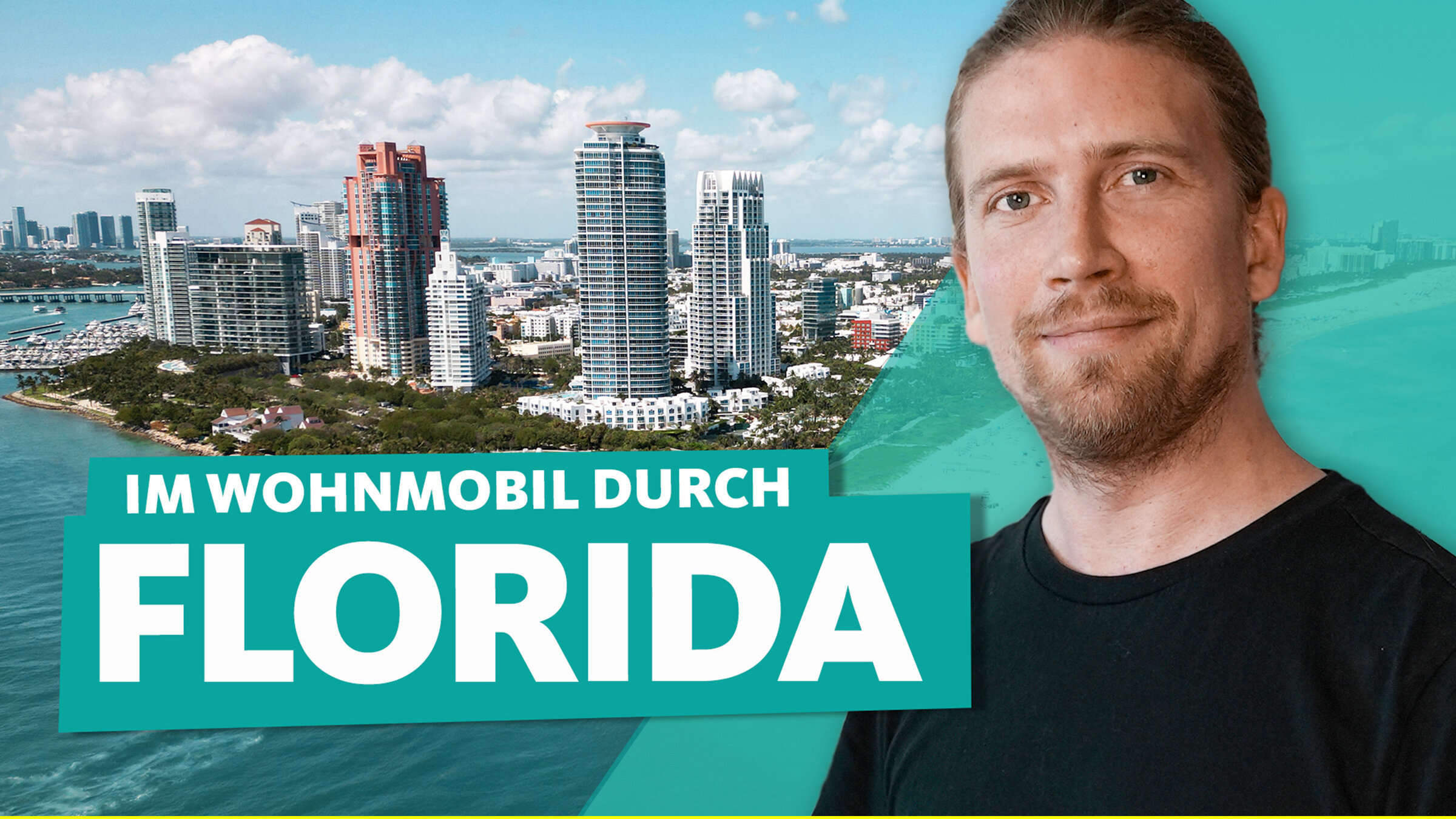 "Mit dem Camper durch Florida": Florida ist ein weiteres Reiseziel von Sarazar. Er startet seinen Campervan-Roadtrip durch den Sunshine State in der Metropole Miami.