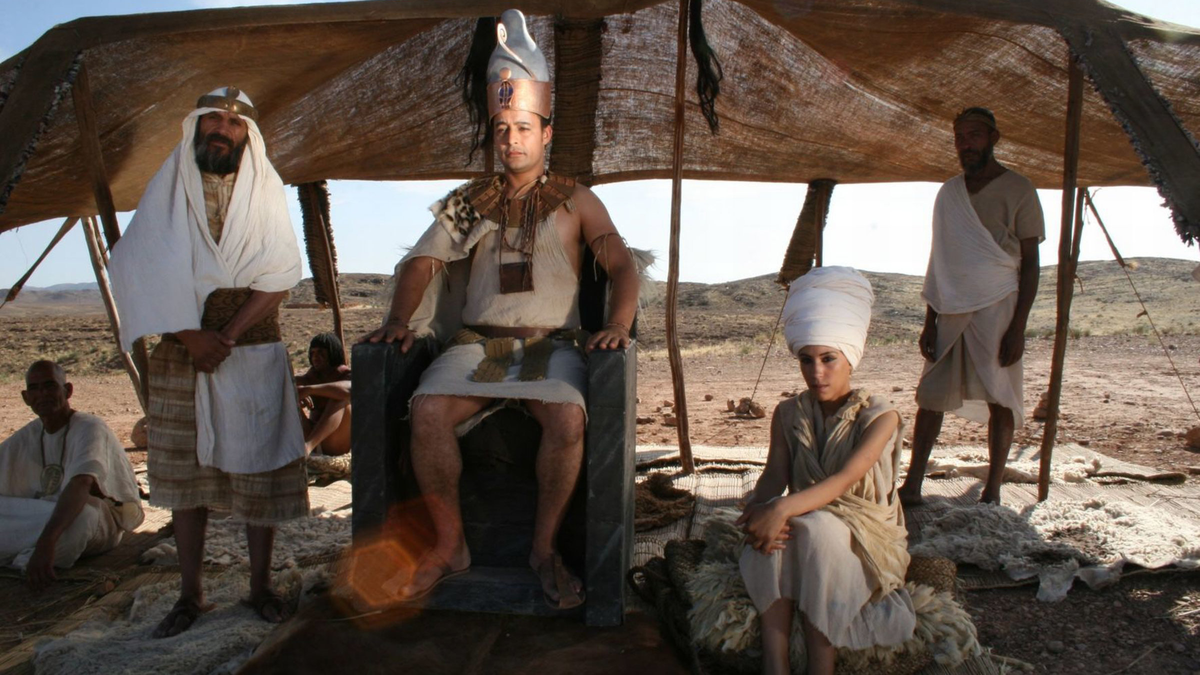 "Ägypten - Geburt des Pharaonenreichs" - Narmer lässt sich zum König Ober- und Unterägyptens krönen (Malek Akhmiss)