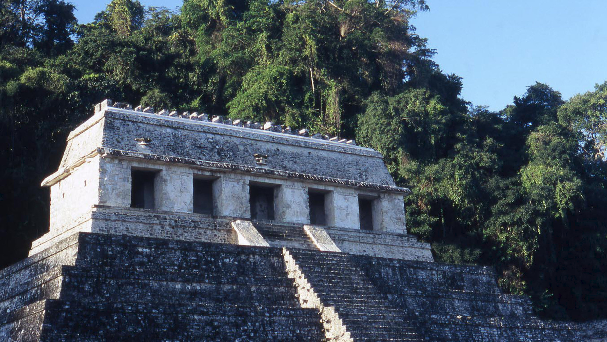 "Yucatán - Im Land der Maya" - Palenque - 'Pyramide der Inschriften' in der Ruinenstadt Palenque, Mexiko.