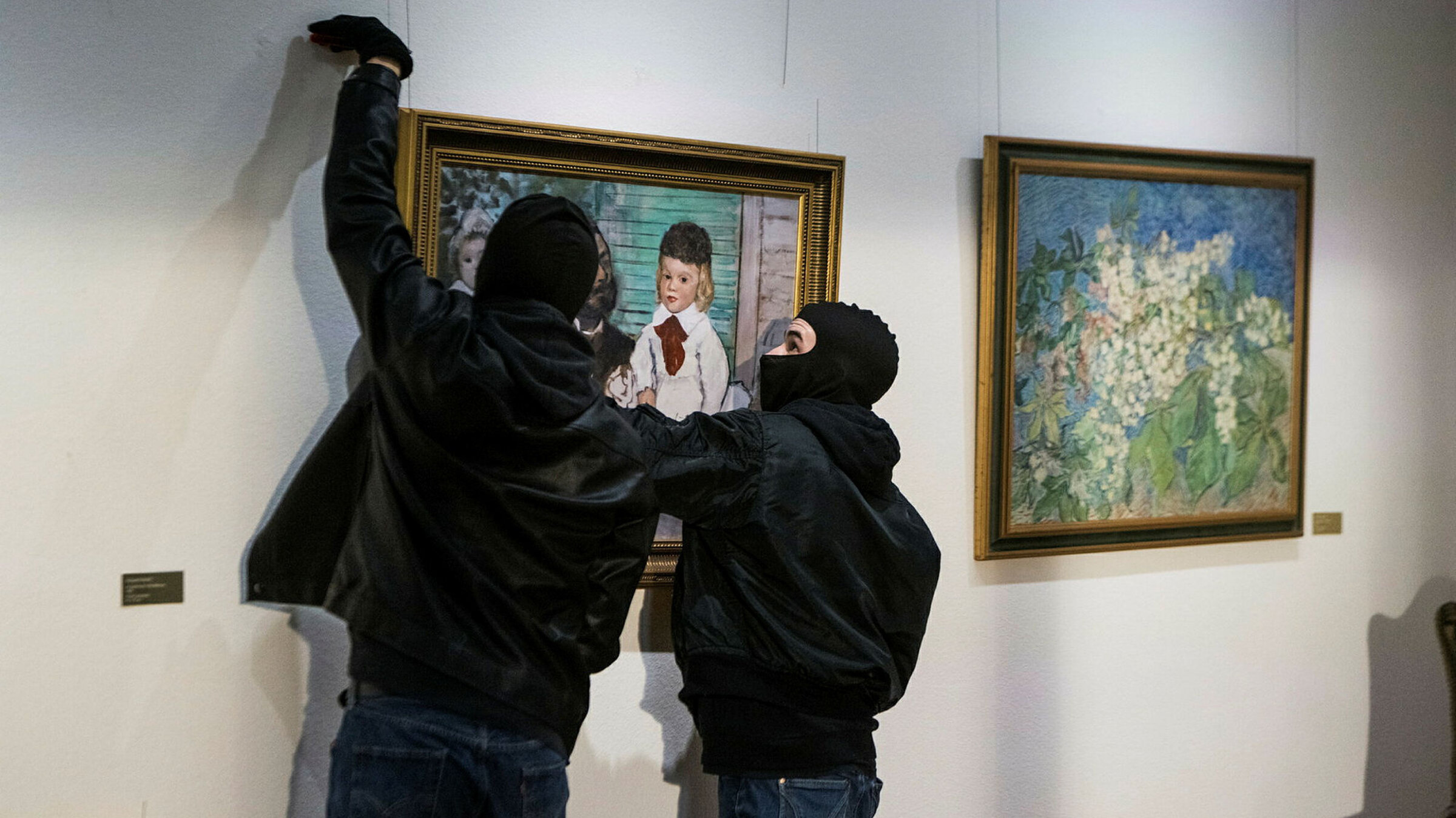 "Es geschah am ... Der Bührle-Kunstraub": Die Räuber nehmen sich ein Bild von Edgar Degas.