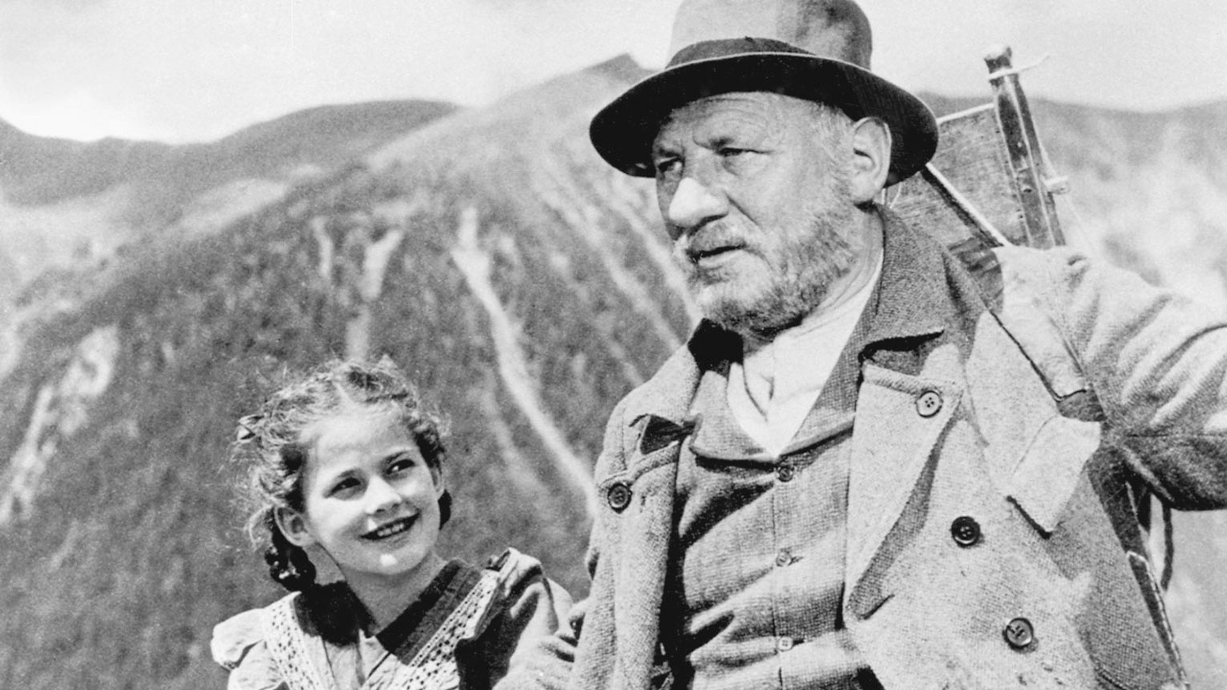 "Heidi" - Elsbeth Sigmund als Heidi, Heinrich Gretler als Alpöhi