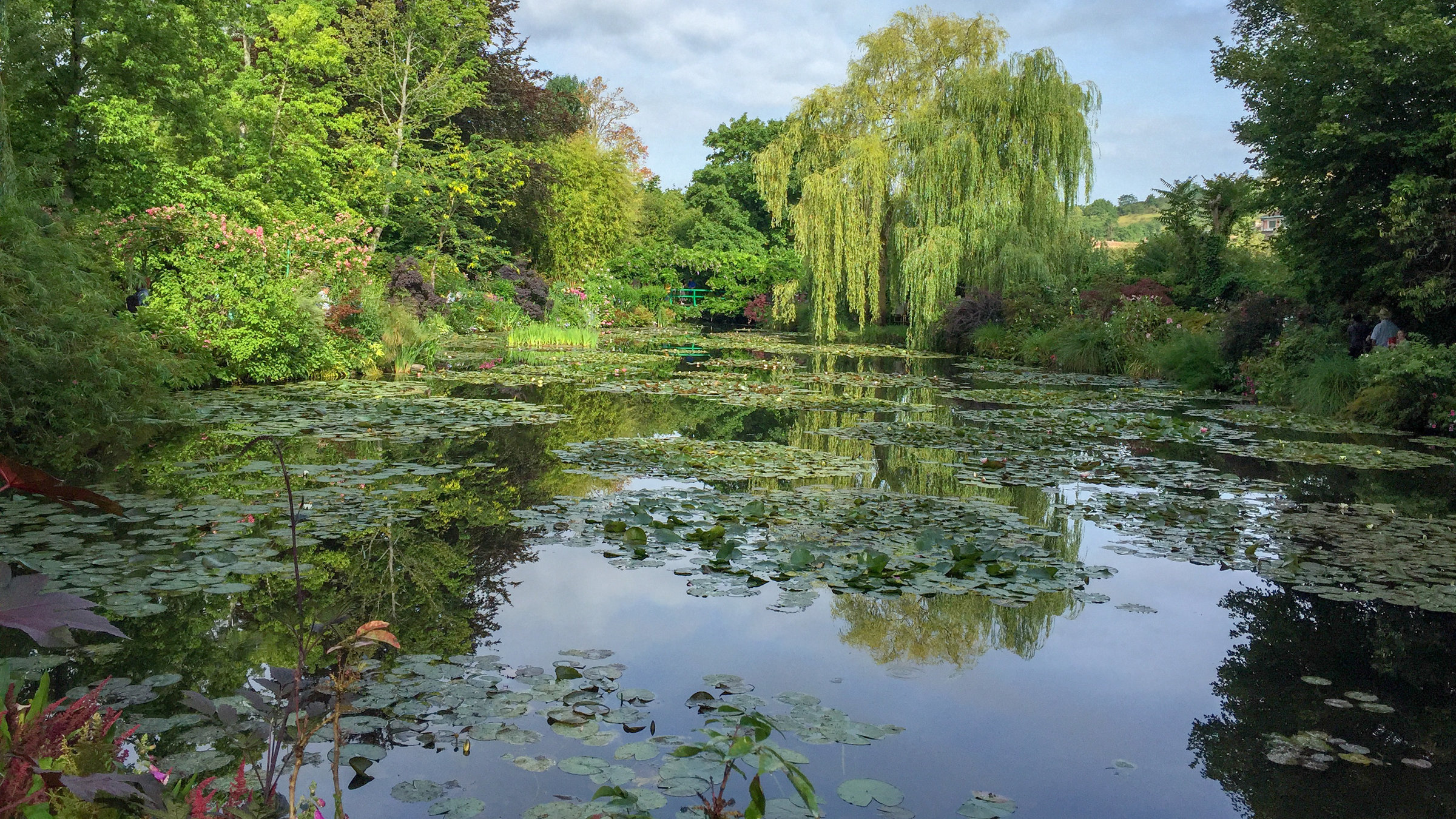 "Französische Gartenparadiese": Jardins de Claude Monet in Giverny.