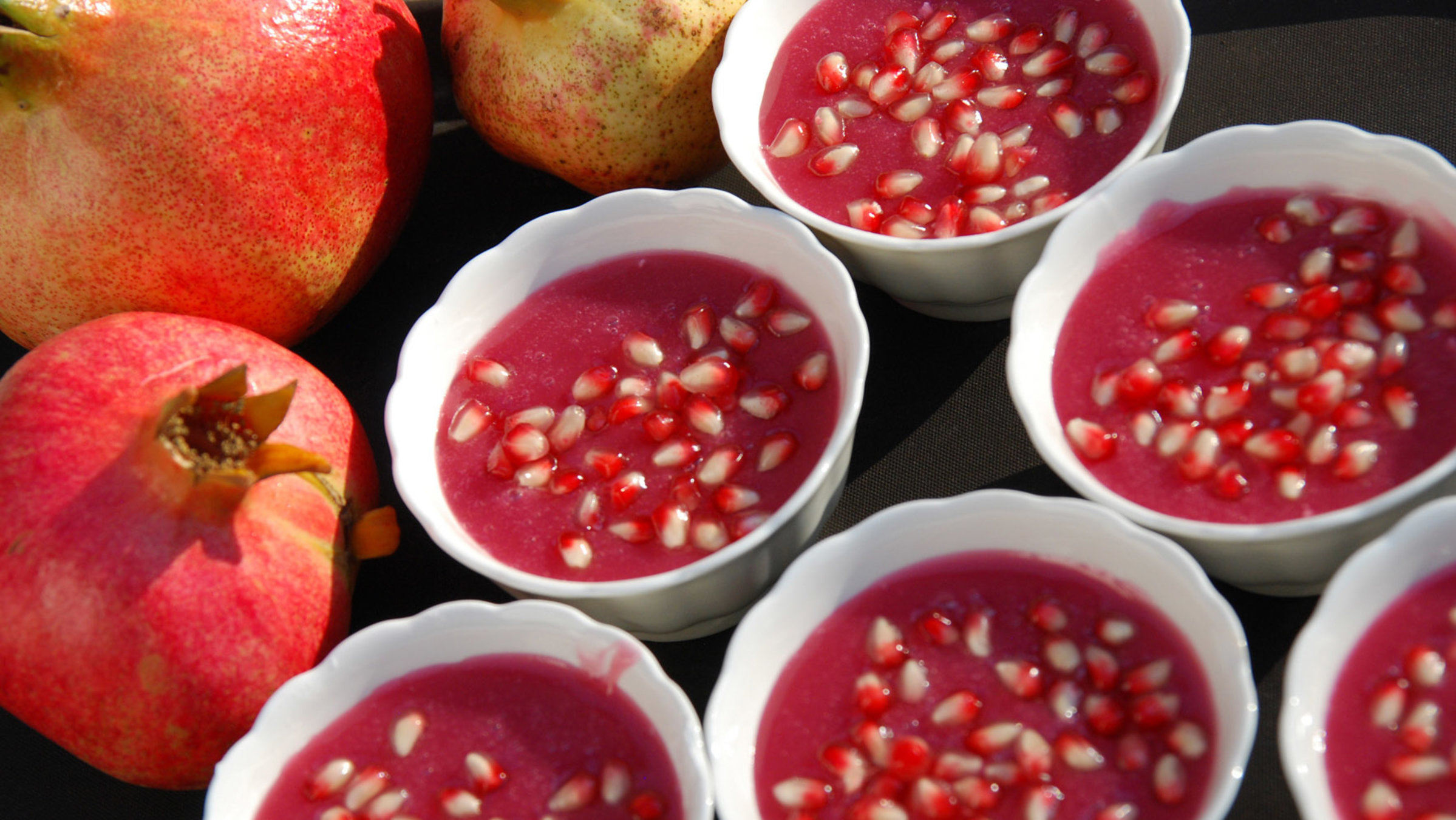 "Zu Tisch in Lykien": Nar Tatlısı, Granatapfel-Nachtisch