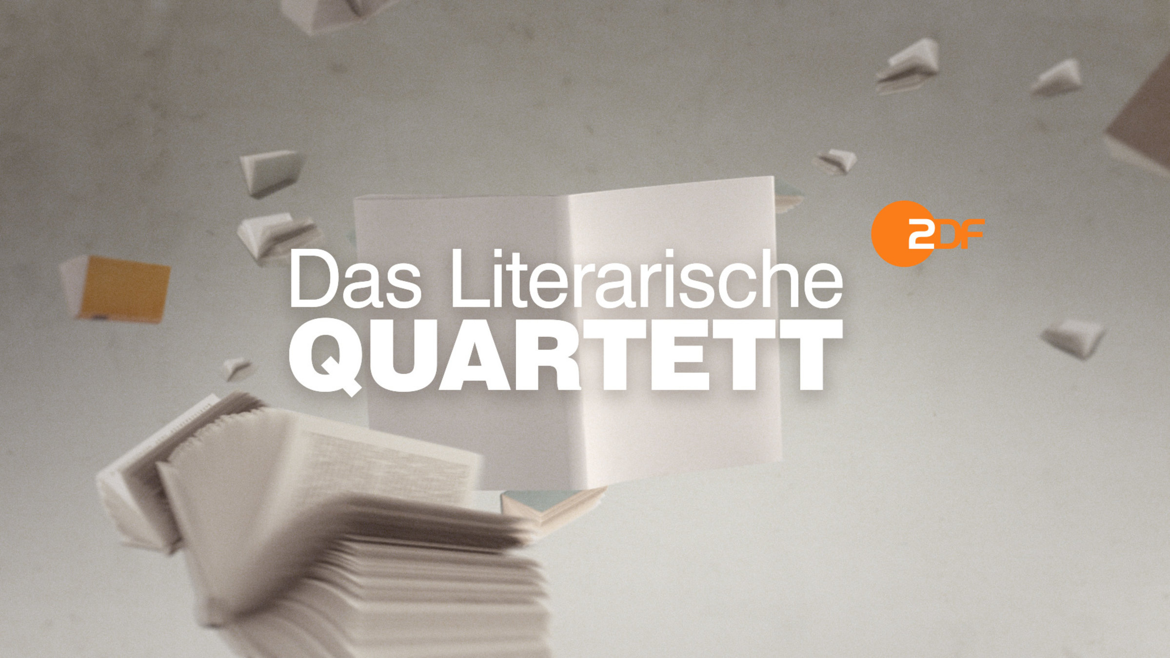 "Das Literarische Quartett": Sendungslogo.