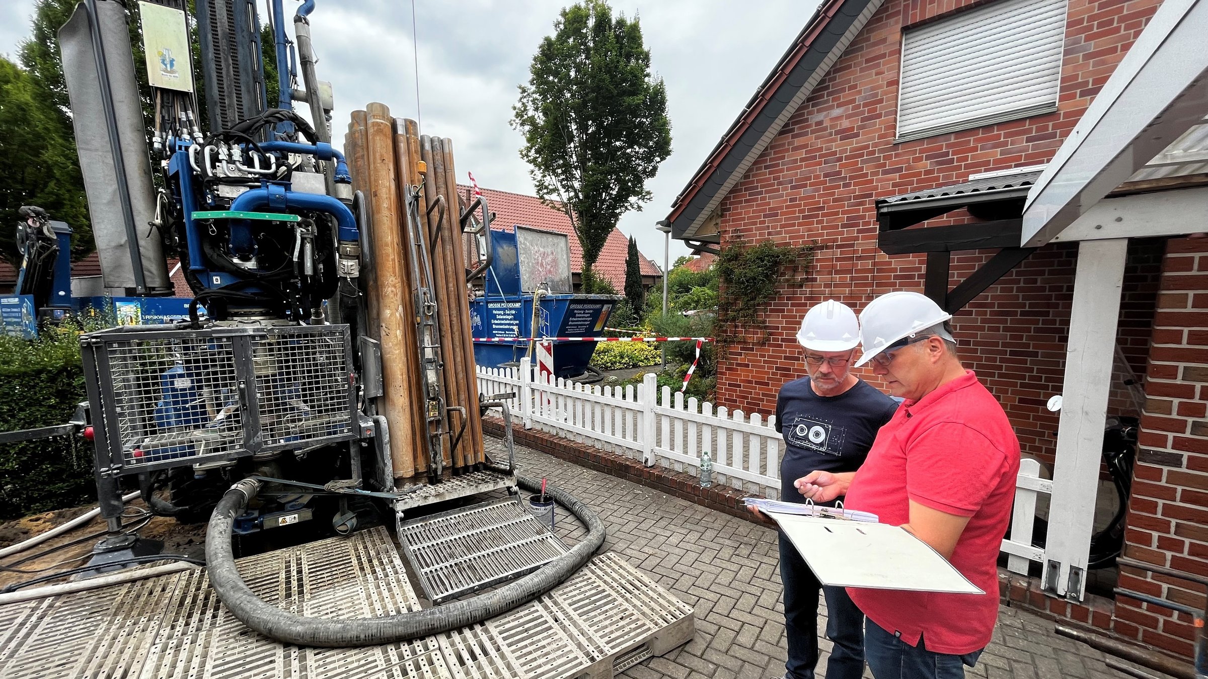 "planet e.: Energiekrise – ist Geothermie die Lösung?": Bohrungen in der Nähe von Unterhachingen.