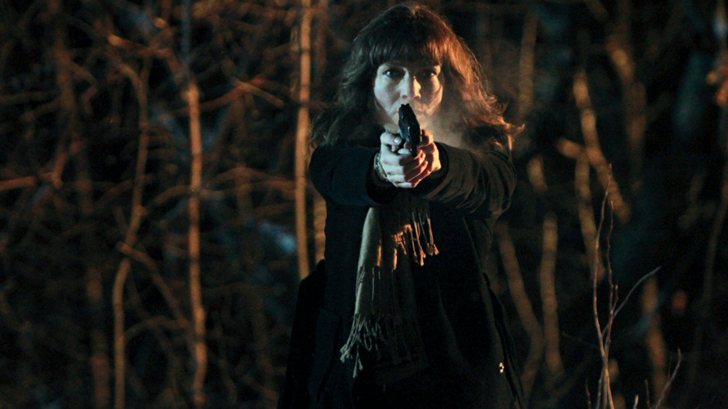 "Irene Huss, Kripo Göteborg - Tödliches Netz": Irene Huss (Angela Kovacs) ist dem Killer dicht auf den Fersen.