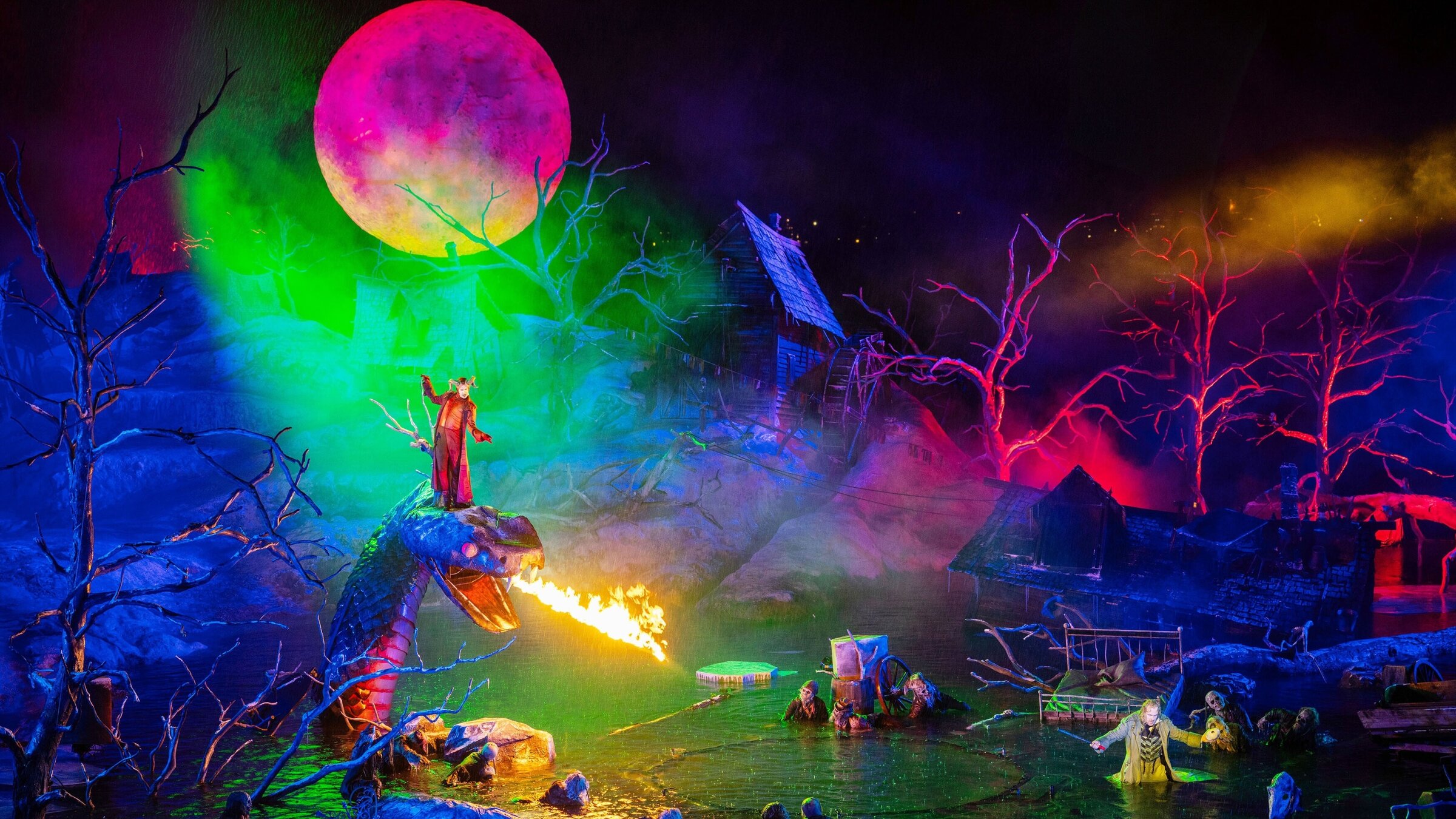 "Der Freischütz": Moritz von Treuenfels (Samiel), Christof Fischesser (Kaspar)