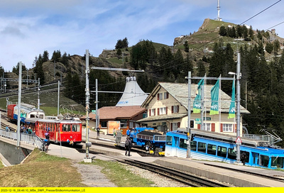 Die Rigi - Zum Gipfel auf zwei Bahnen