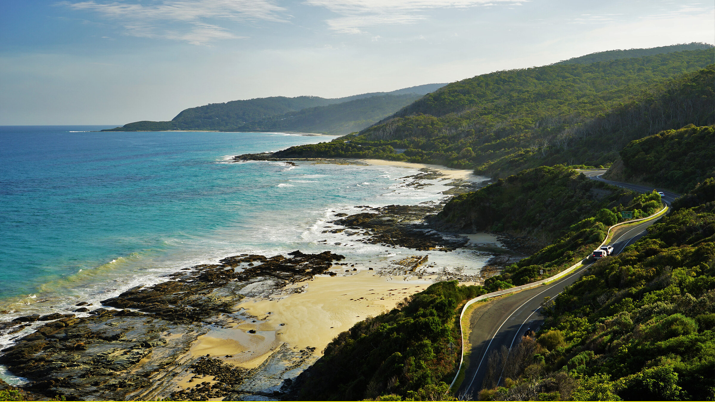 "Die Great Ocean Road - Australiens schönste Küstenstraße (1/2)": Die Great Ocean Road, eine der schönsten Küstenstraßen der Welt.