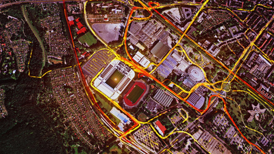 Deutschland von oben 4 - Stadt