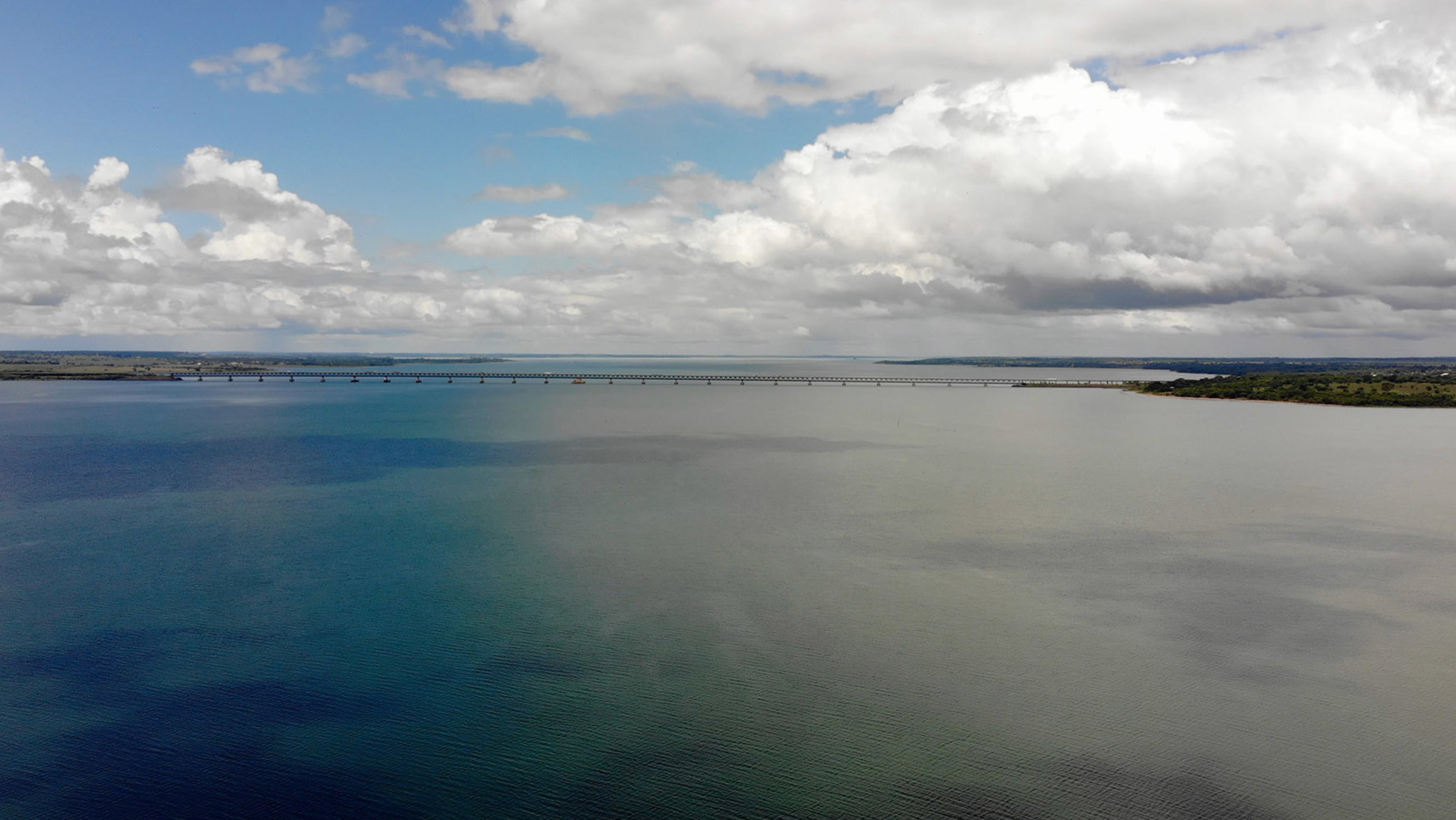 "Der Paraná - Ein Fluss wie das Meer - Vom Ursprung durch Brasilien": Flussimpression Parana