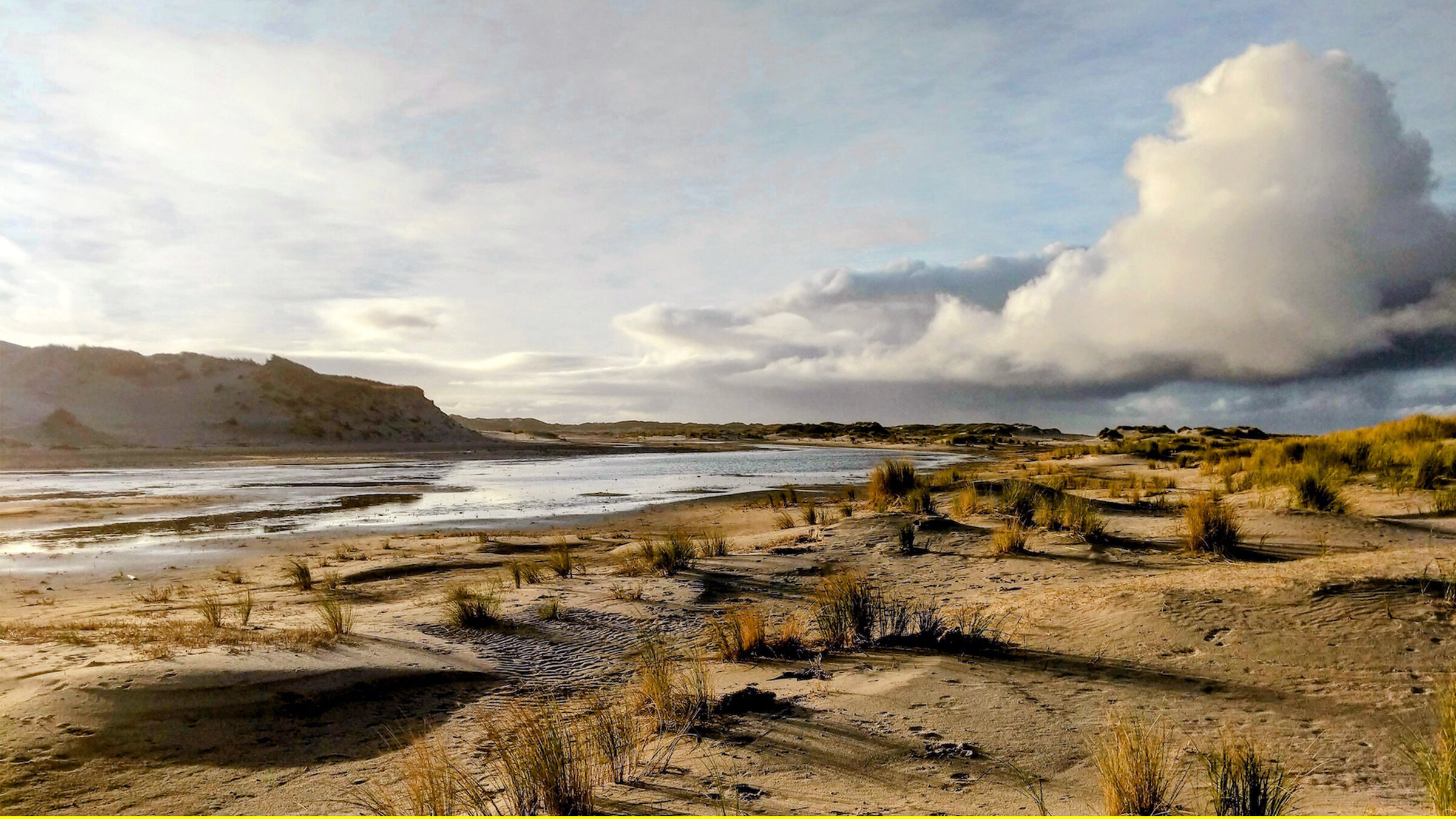 "mareTV: Norderney": Dramatisch schöne Landschaft: das Naturschutzgebiet auf der Ostseite von Norderney.