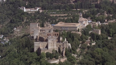 Im Flug über Südspanien