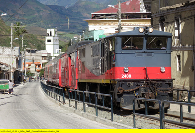 Nariz del Diablo – Unterwegs auf der<br/>transecuadorianischen Eisenbahn