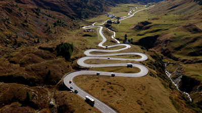 Traumrouten der Schweiz II: Mit dem Postauto<br/>über den Julierpass